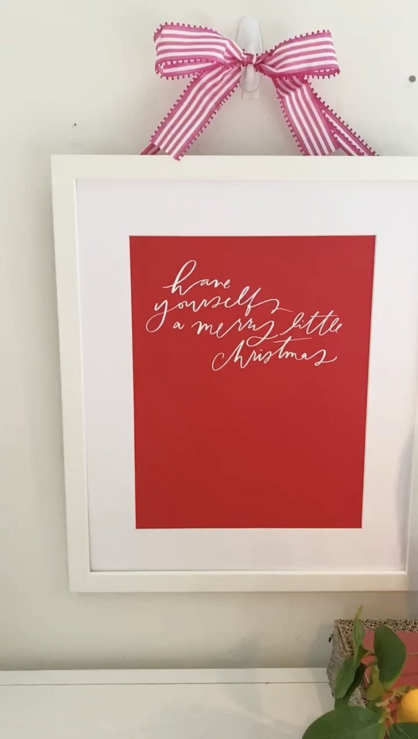 Let Your Heart be Light | Interior Navy | Canvas