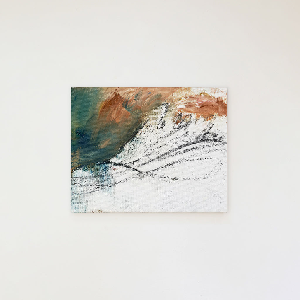 Copper Dance Mini ✧・゚ Textured Canvas Wall Art