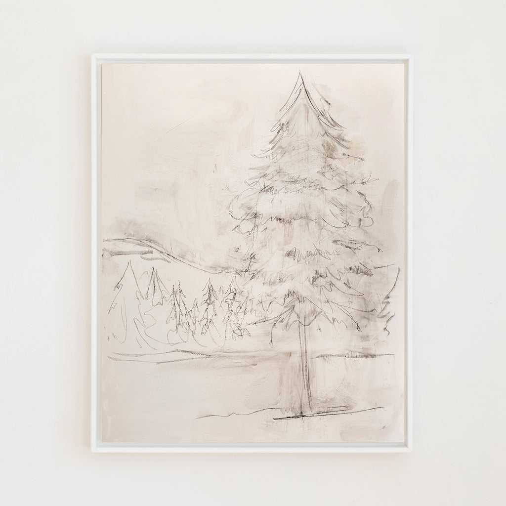 Evergreen Canvas Wall Art
