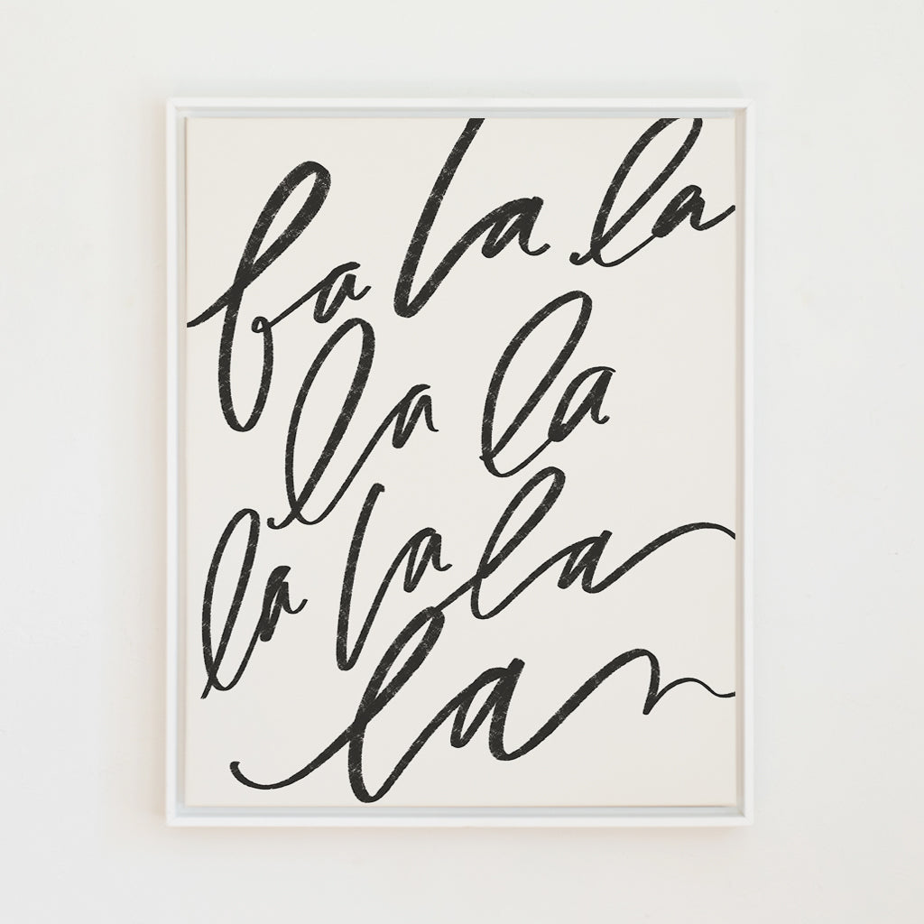 Fa La La | Cameo | Canvas