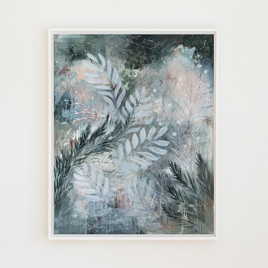 Blossom & Pine Canvas Wall Art