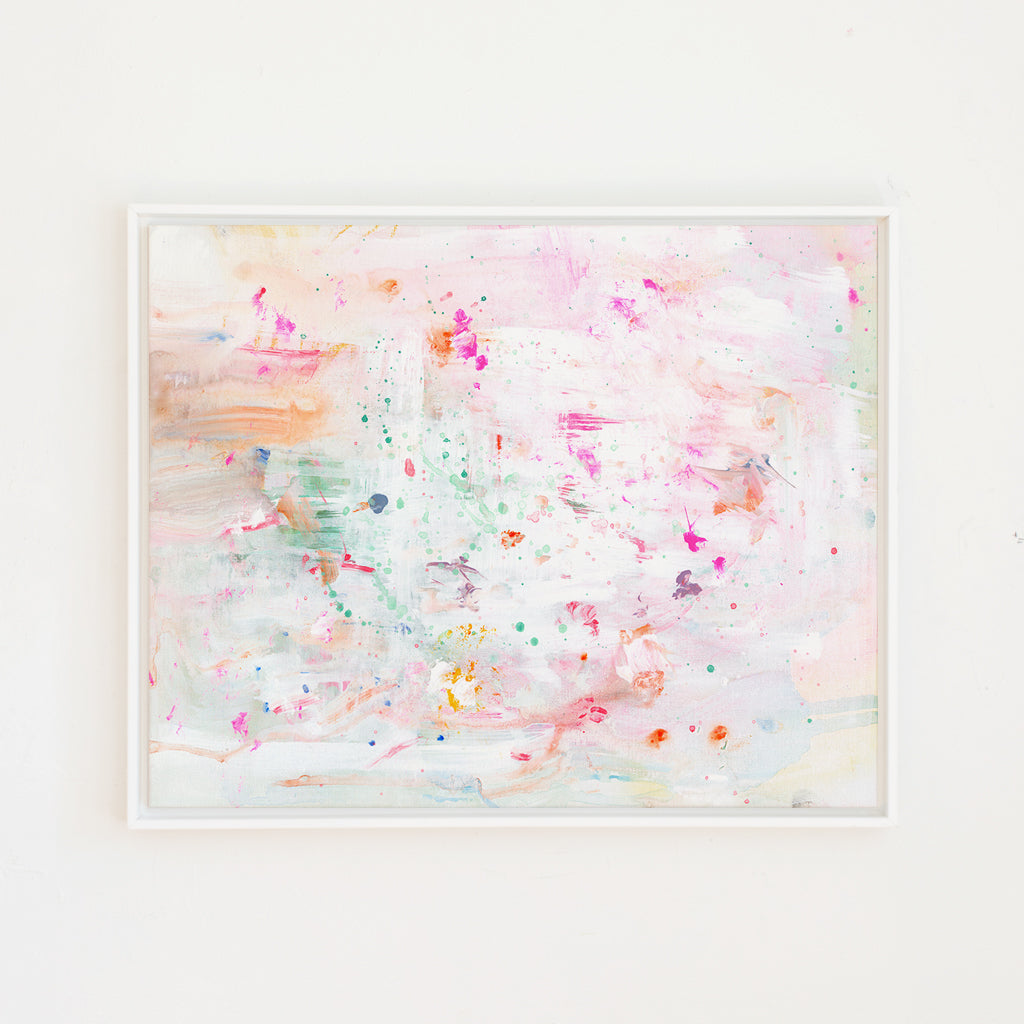 Confetti Cake Canvas Wall Art