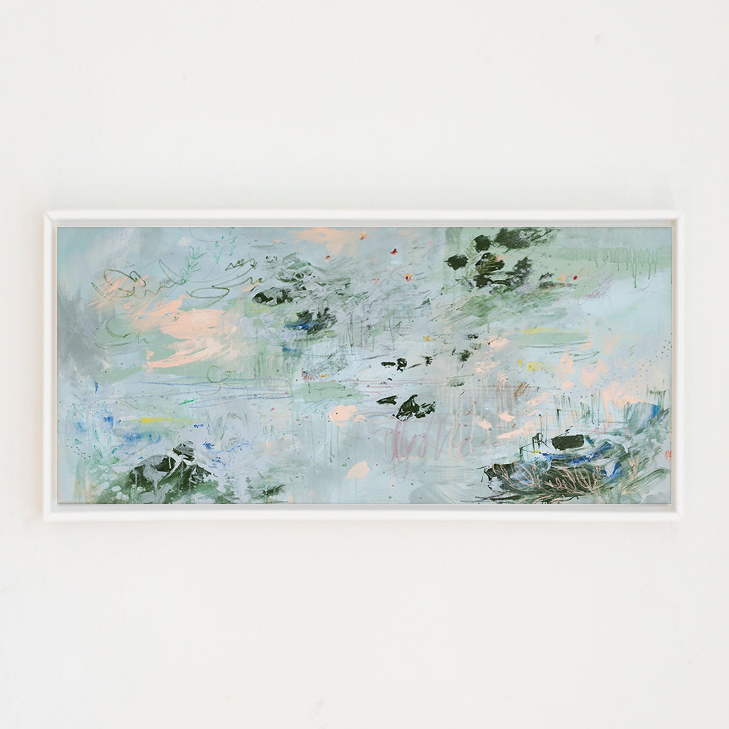 Petals Under Water | Canvas