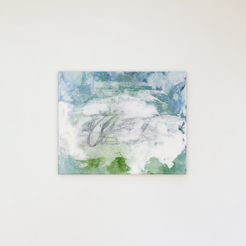 Sea Holly Mini ✧・゚ Textured Canvas Wall Art