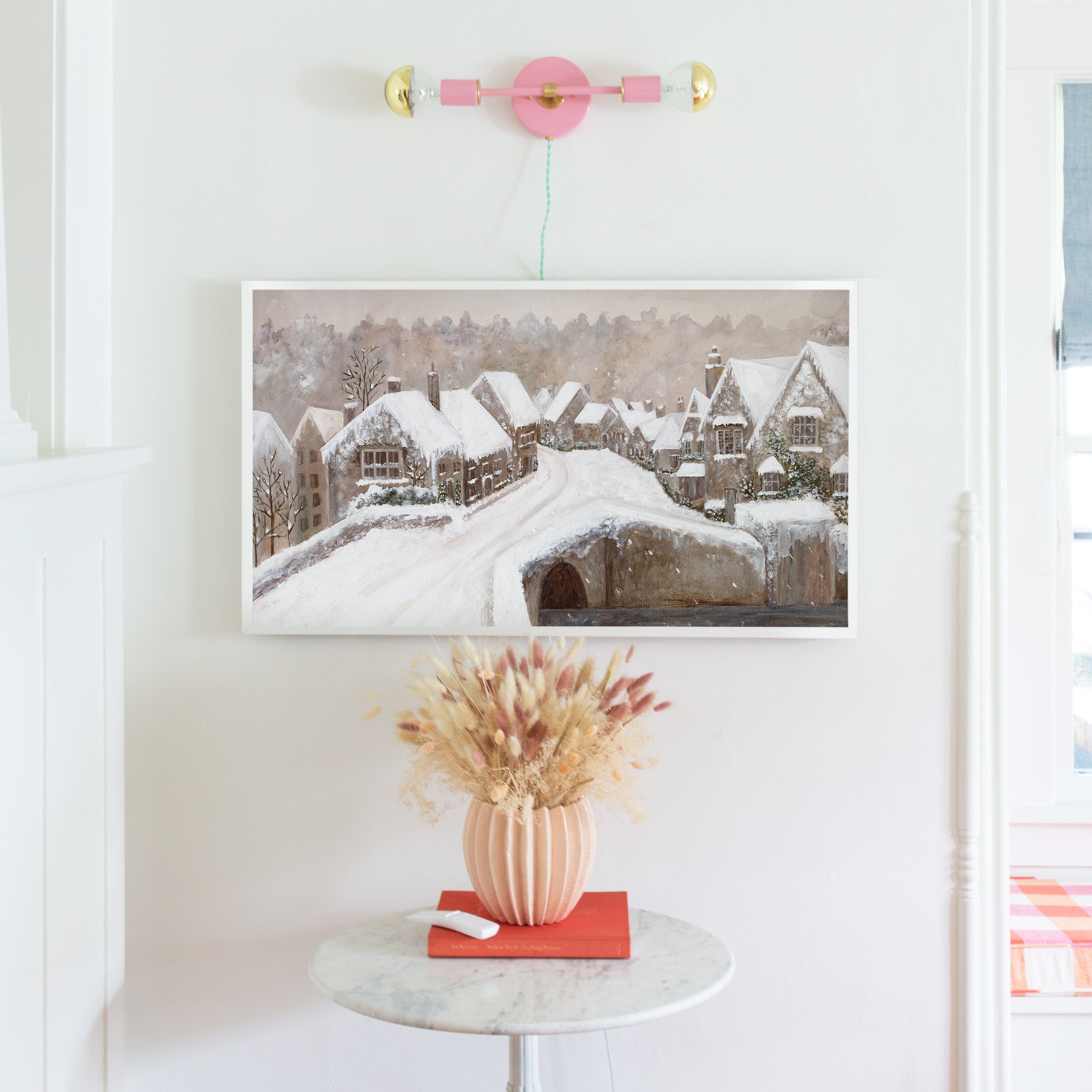 Snuggled Up Village | Frame TV Design