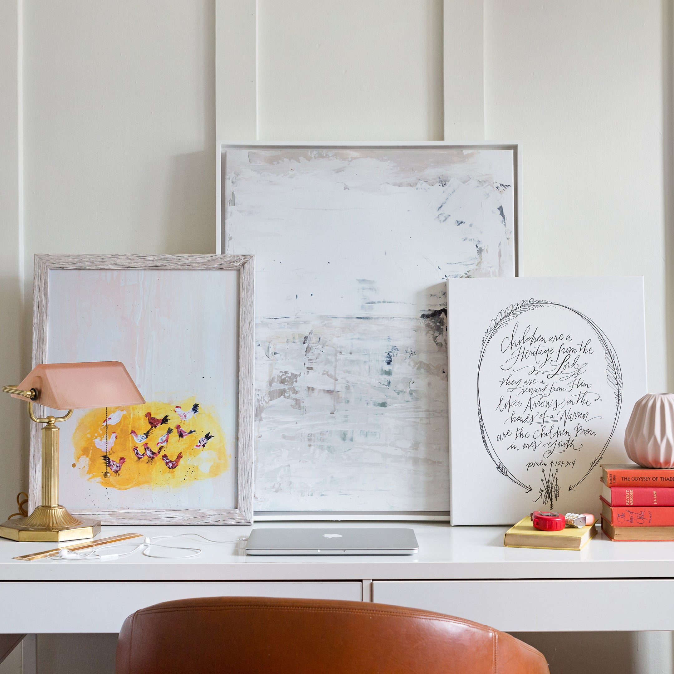 Cheery Chickens | Canvas