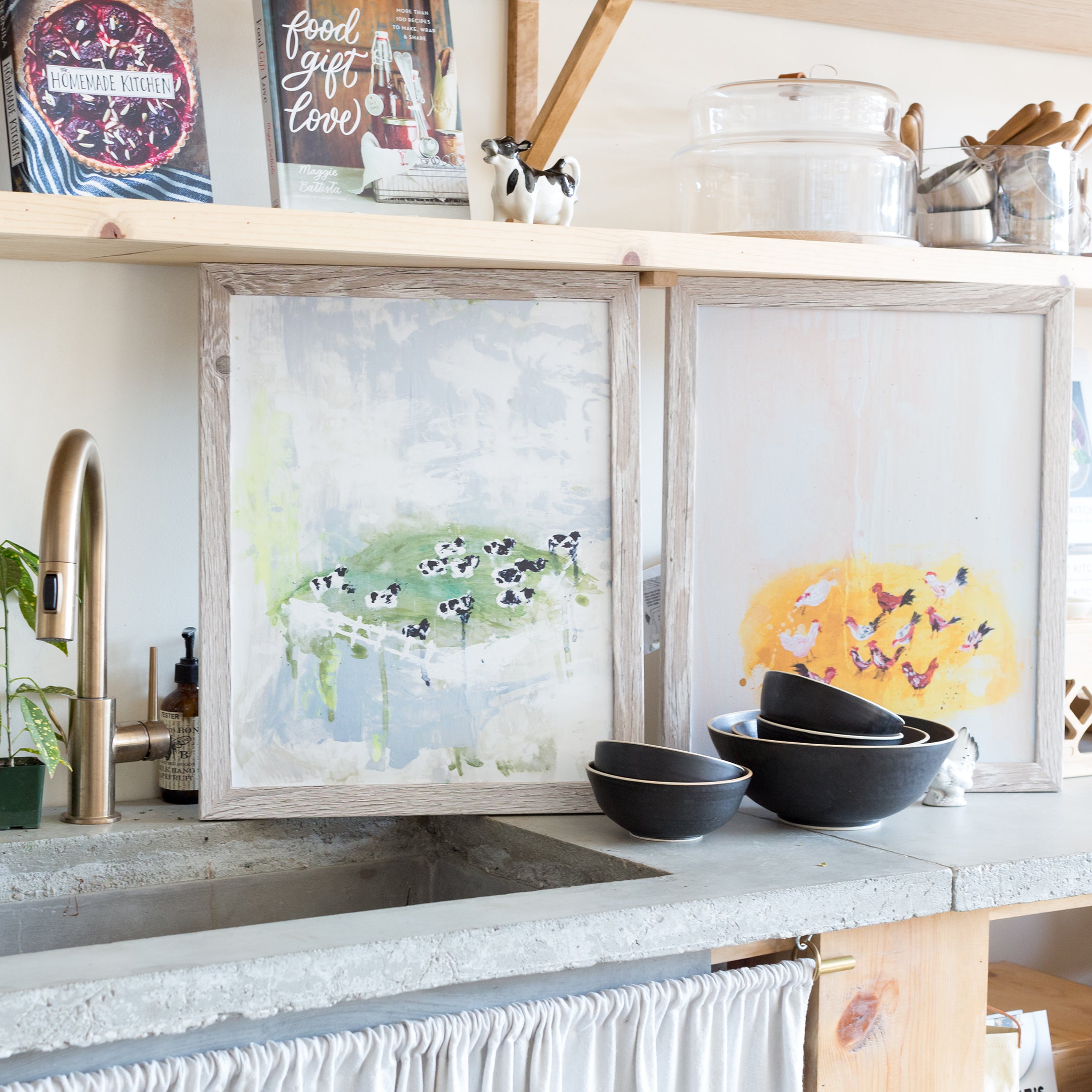 Contented Cows | Canvas