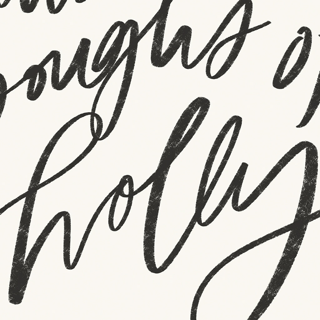 Deck the Halls Luxe Art Print