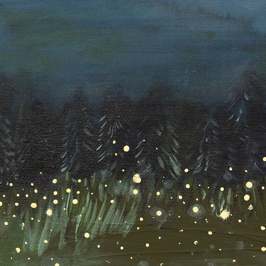 Firefly Forest Luxe Art Print