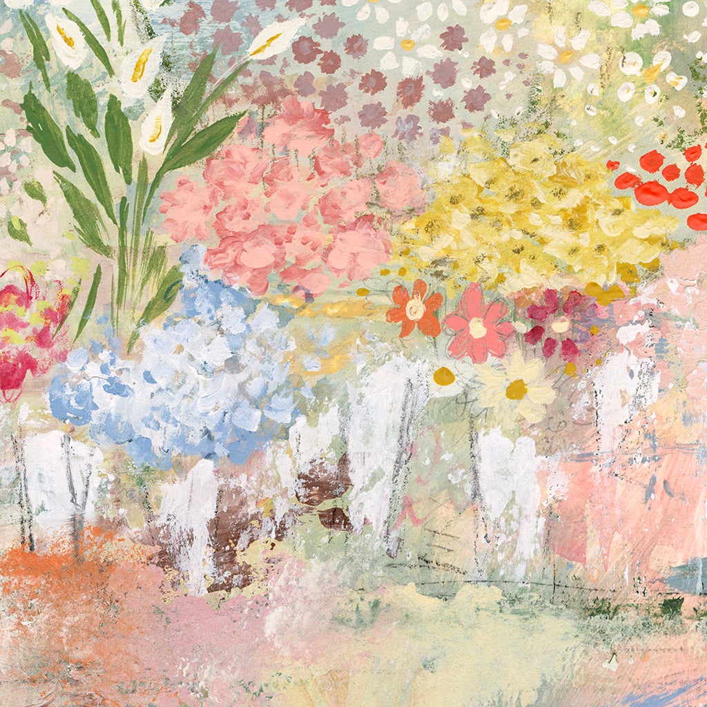 Flower Stand Luxe Art Print