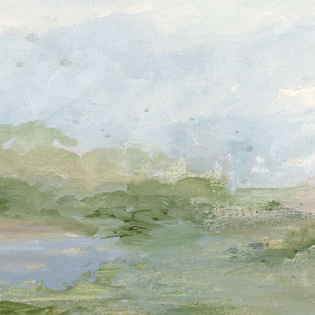 Green Pastures Canvas Wall Art