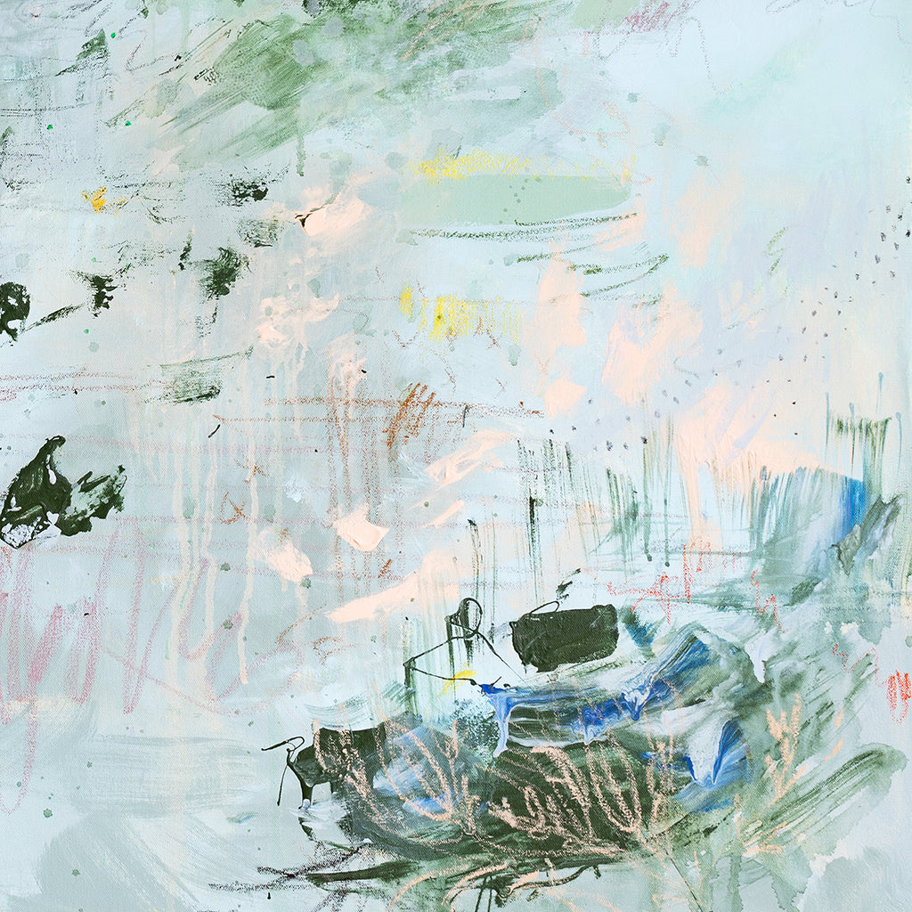 Petals Under Water | Canvas