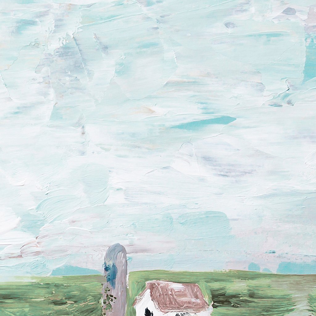 Little White Barn II | Art Print