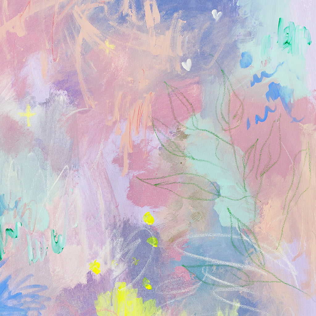 Lover Canvas Wall Art . Square