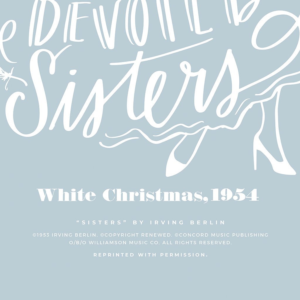 Sisters, Sisters | Dusty Blue | Canvas