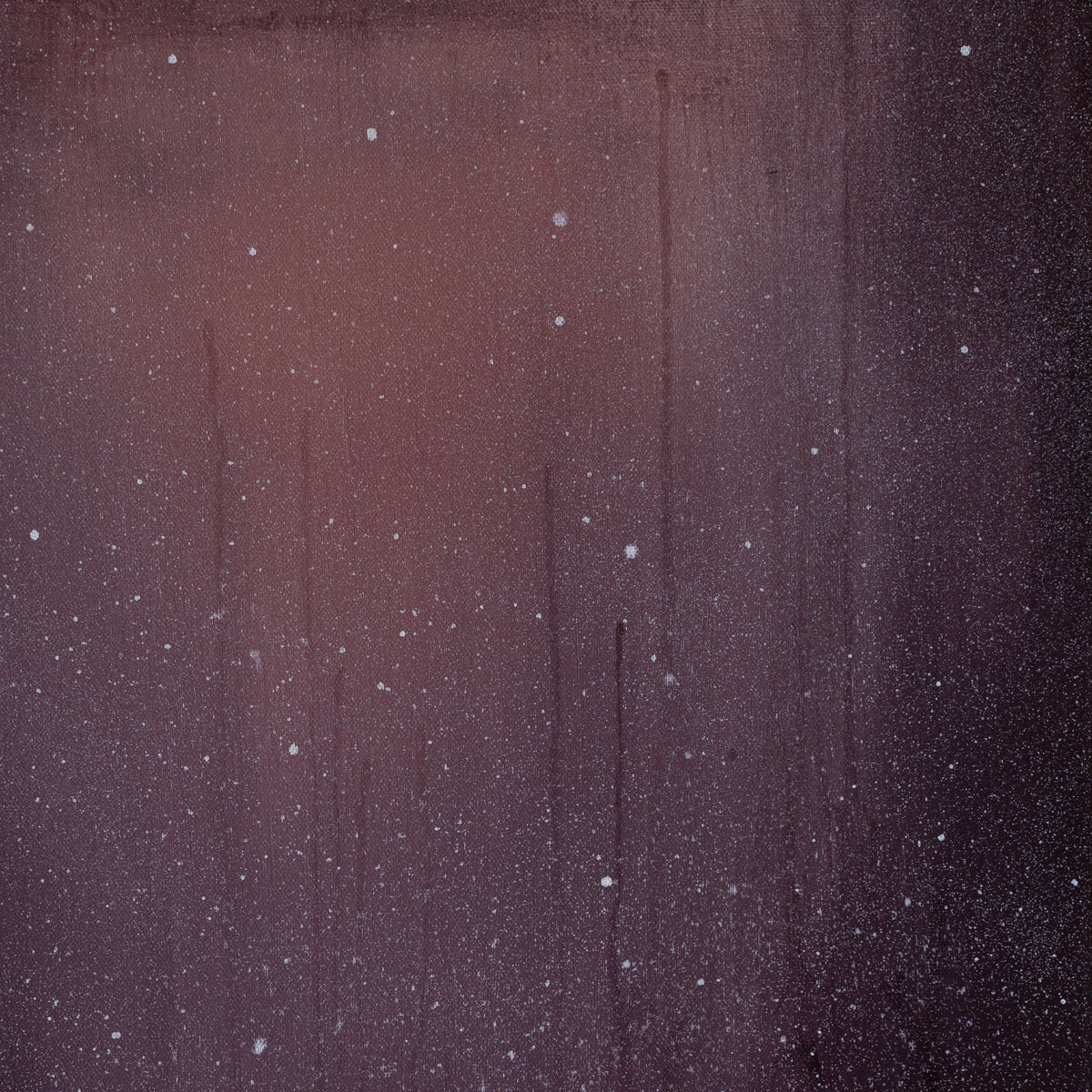 Midnight Snowfall Luxe Art Print