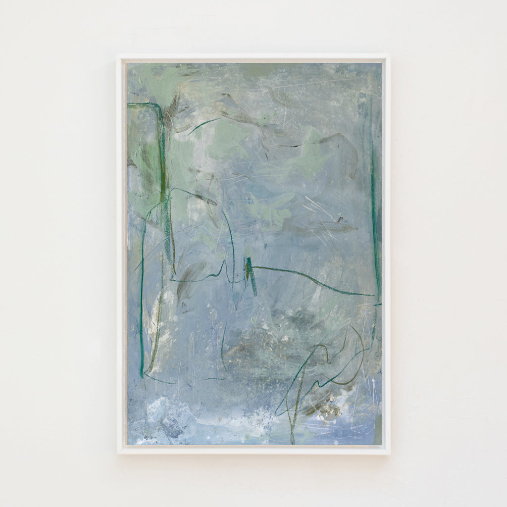 Morning Mist Canvas Wall Art . Rectangle