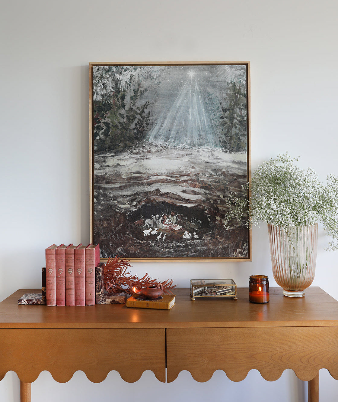 Cozy Nativity | Canvas