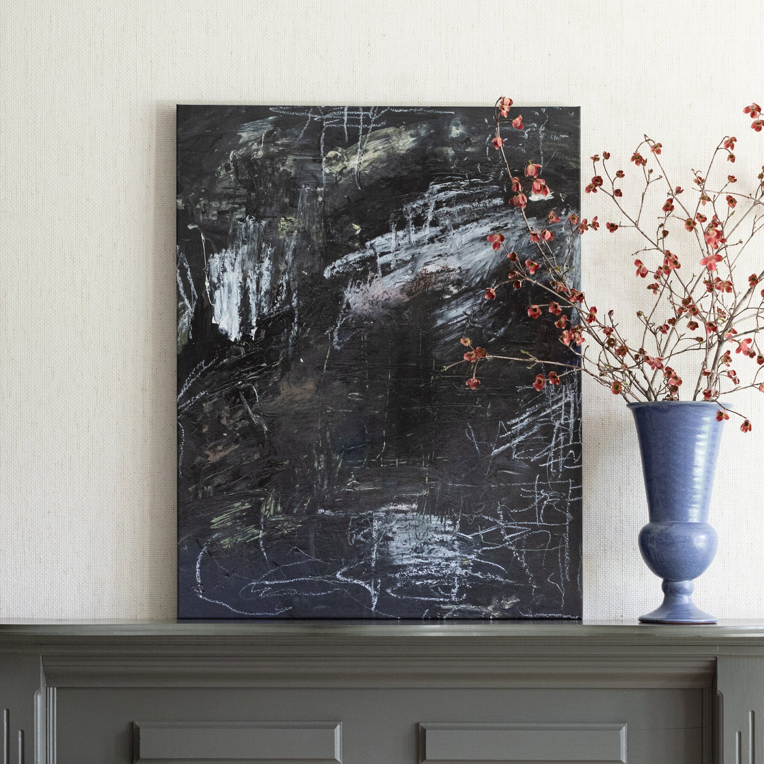 Obsidian Canvas Wall Art