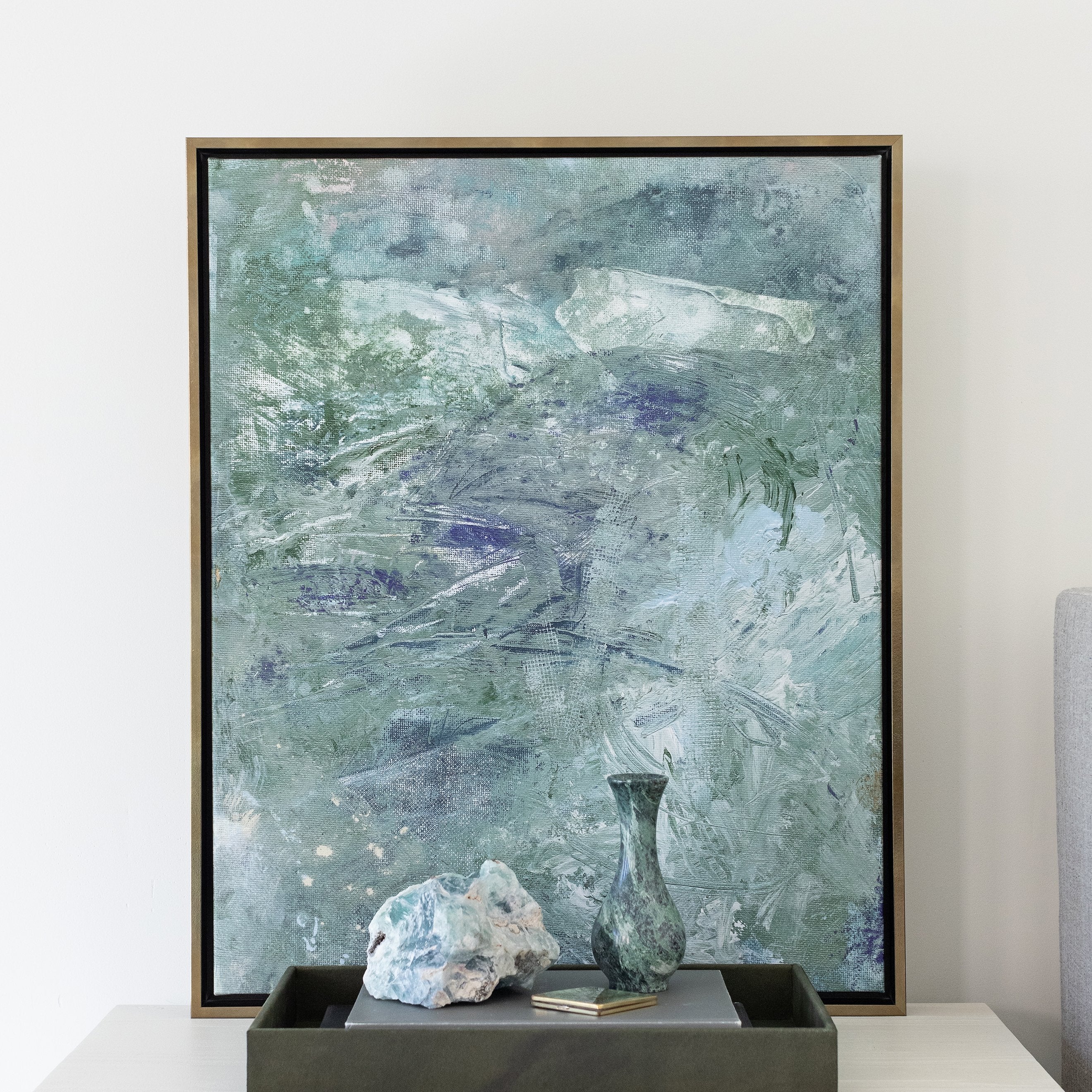 Green Marble | Canvas