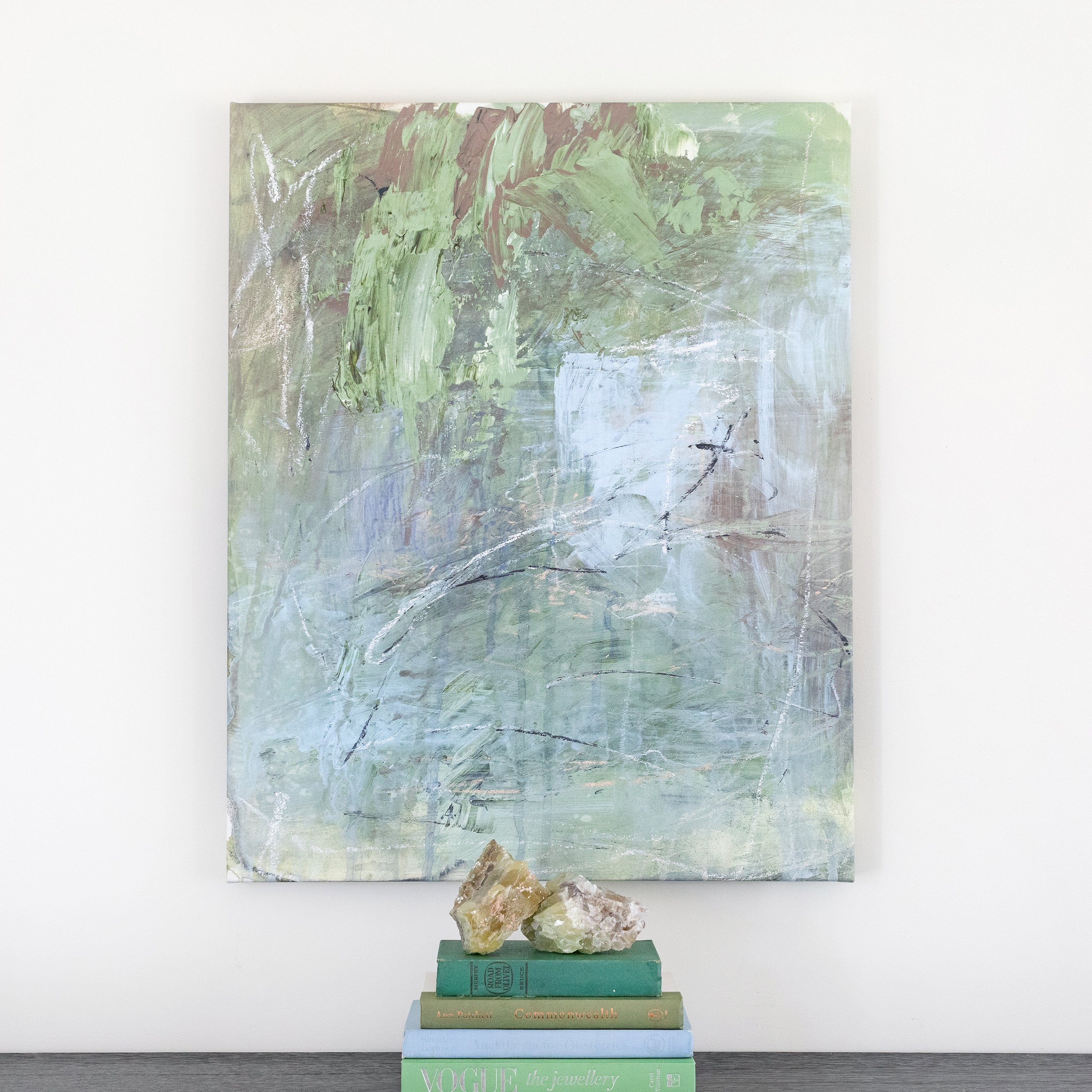 Labradorite Canvas Wall Art