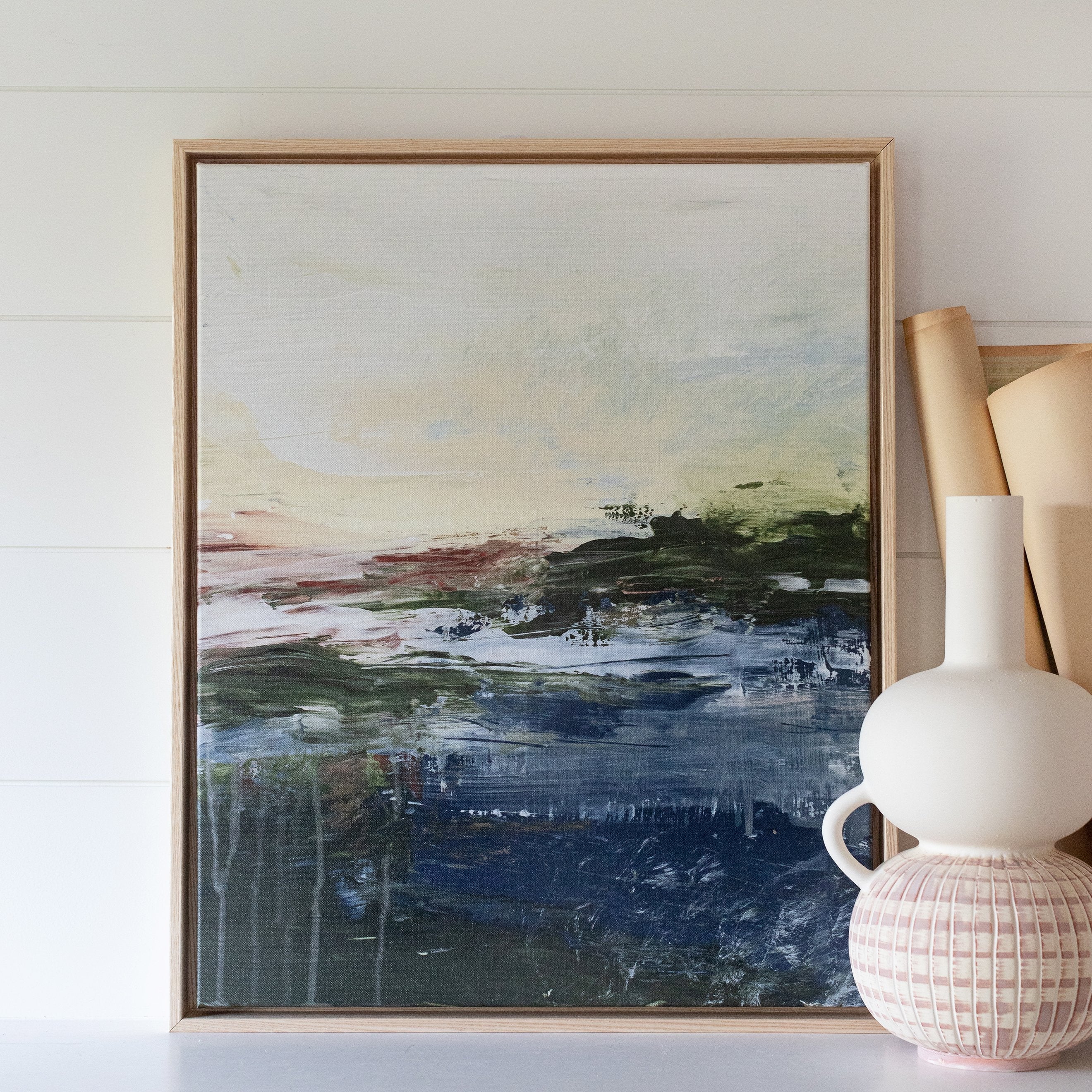 Knees to the Earth | Canvas