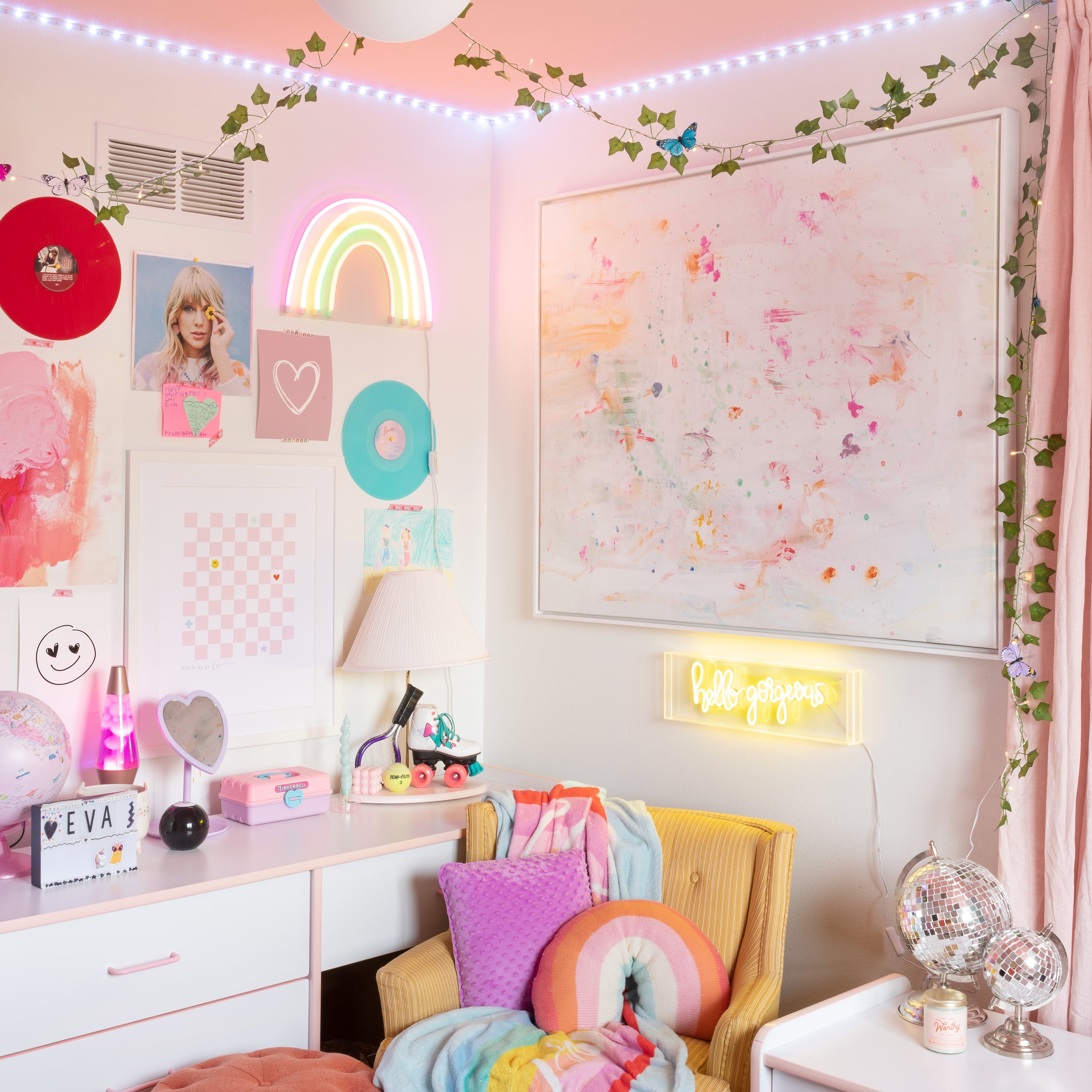 Confetti Cake Canvas Wall Art