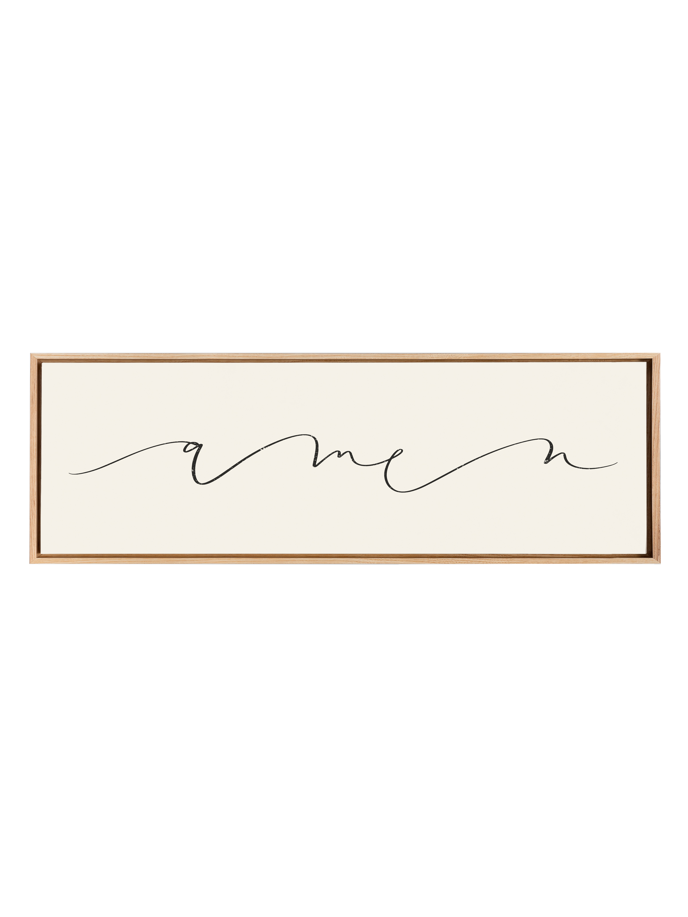 Big, Scripty Amen | Canvas