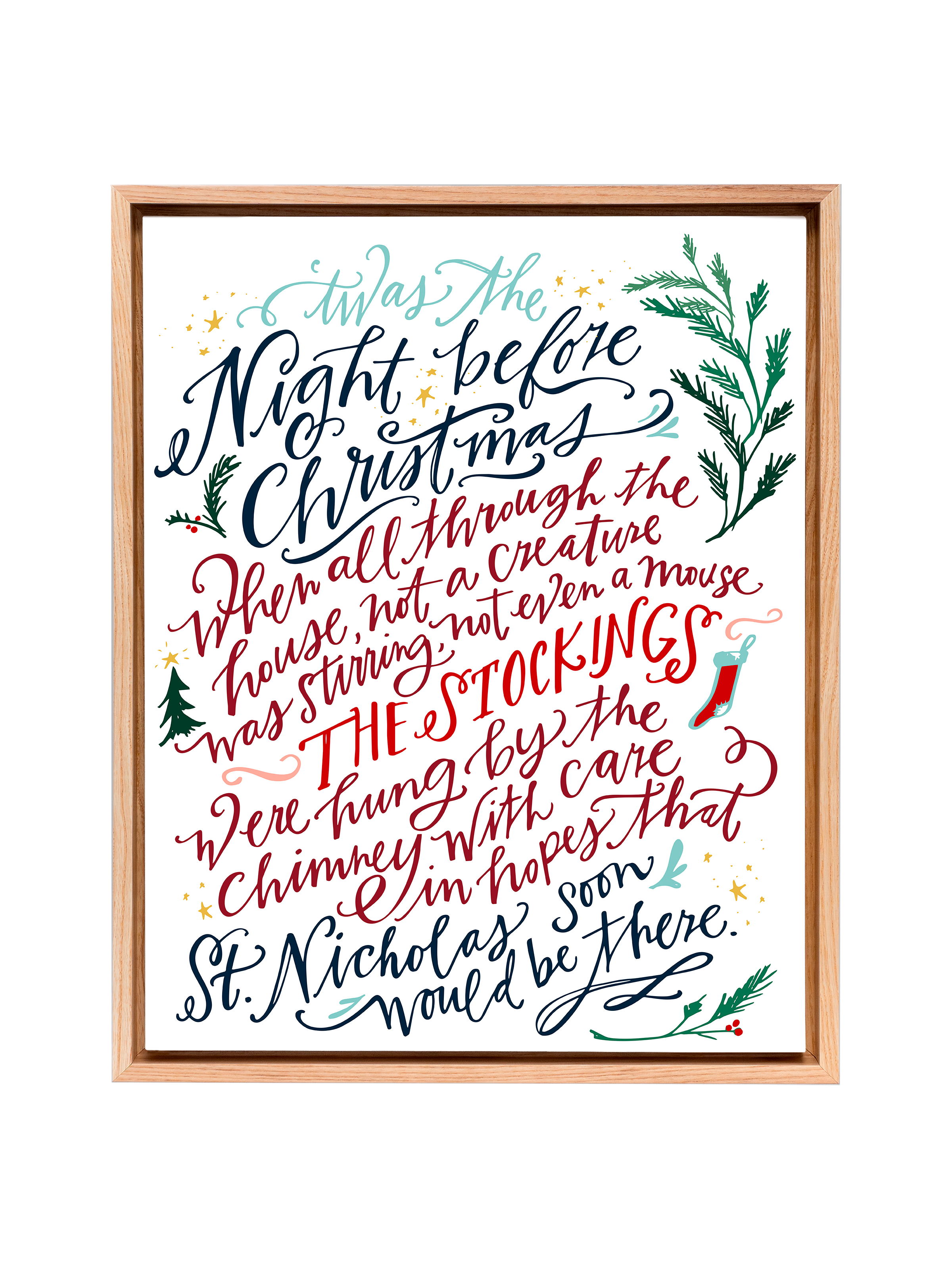 Night Before Christmas | Canvas