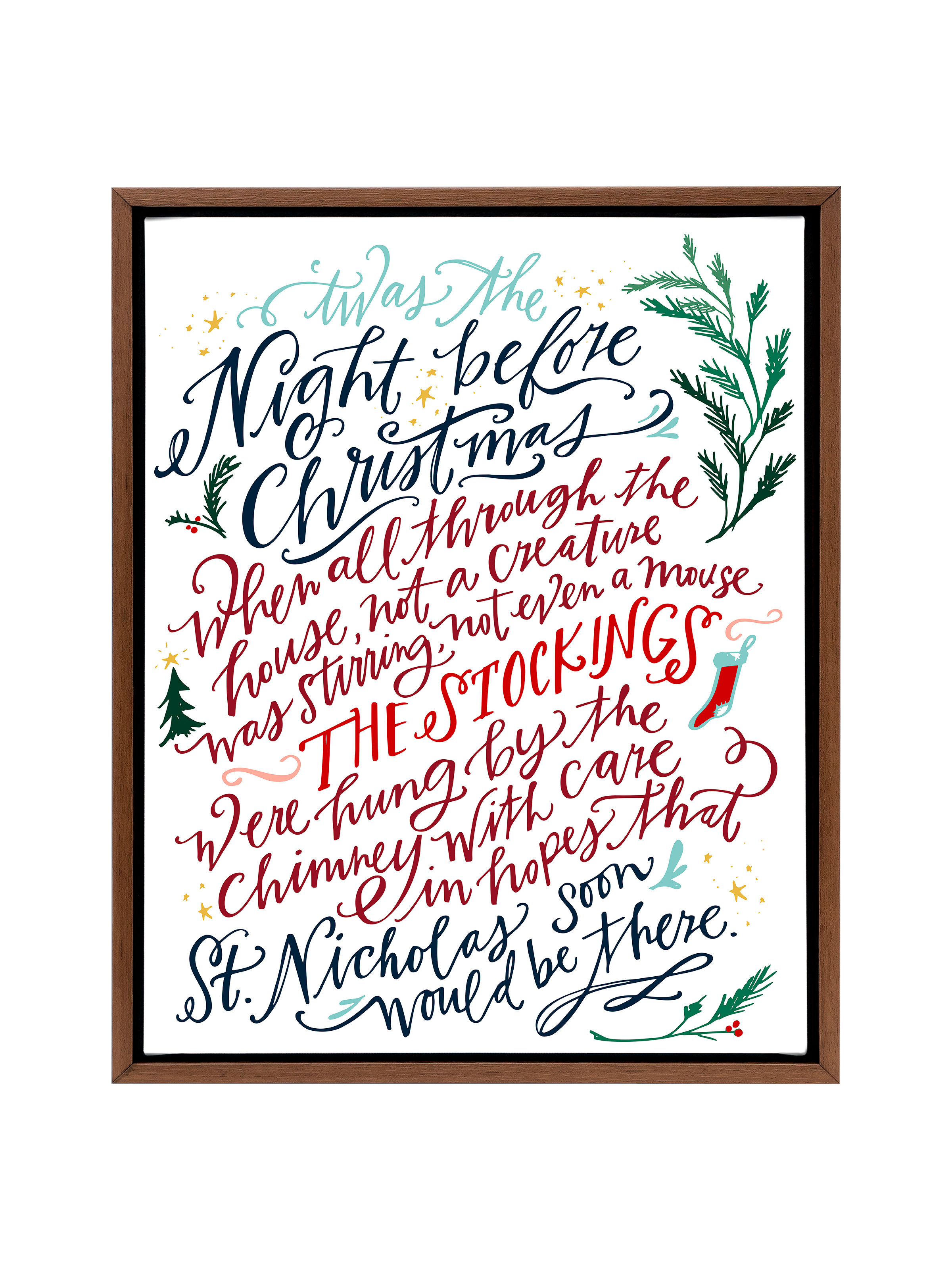 Night Before Christmas | Canvas