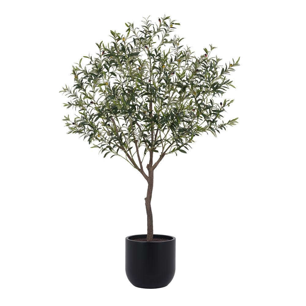 6.5' Faux Potted Olive Tree