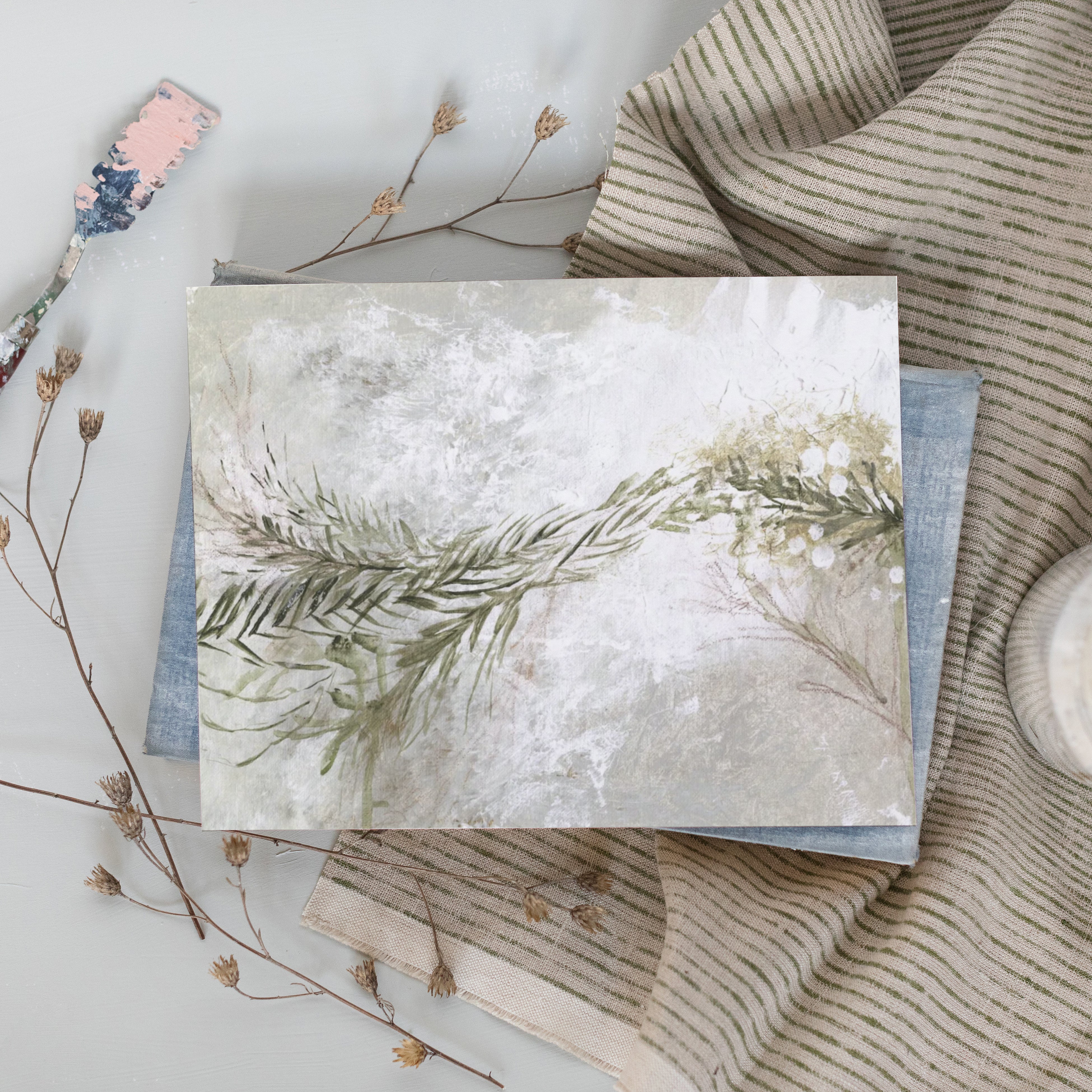 Peaceful Branches Luxe Art Print