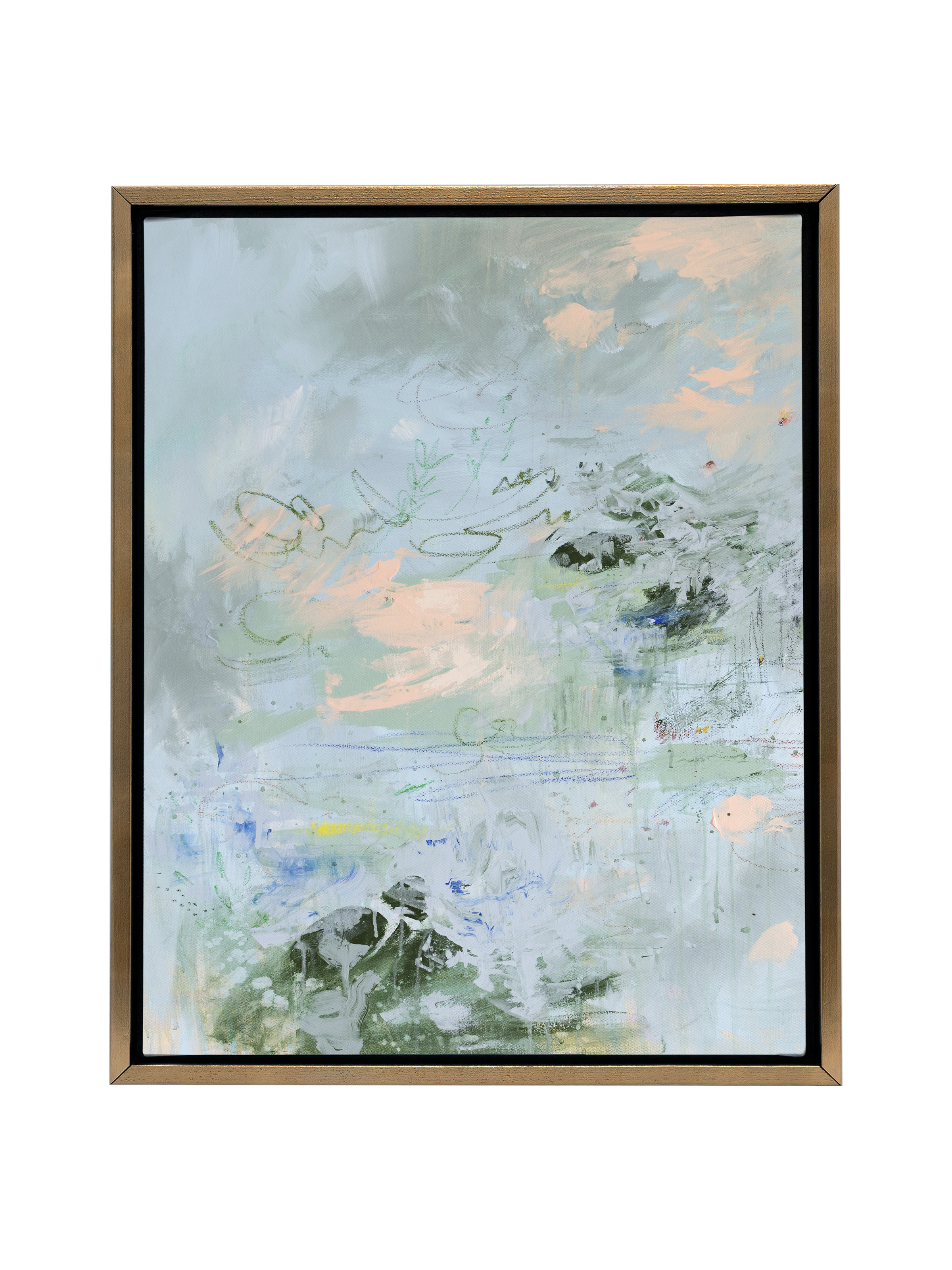 Petals Under Water No. 2 | Canvas