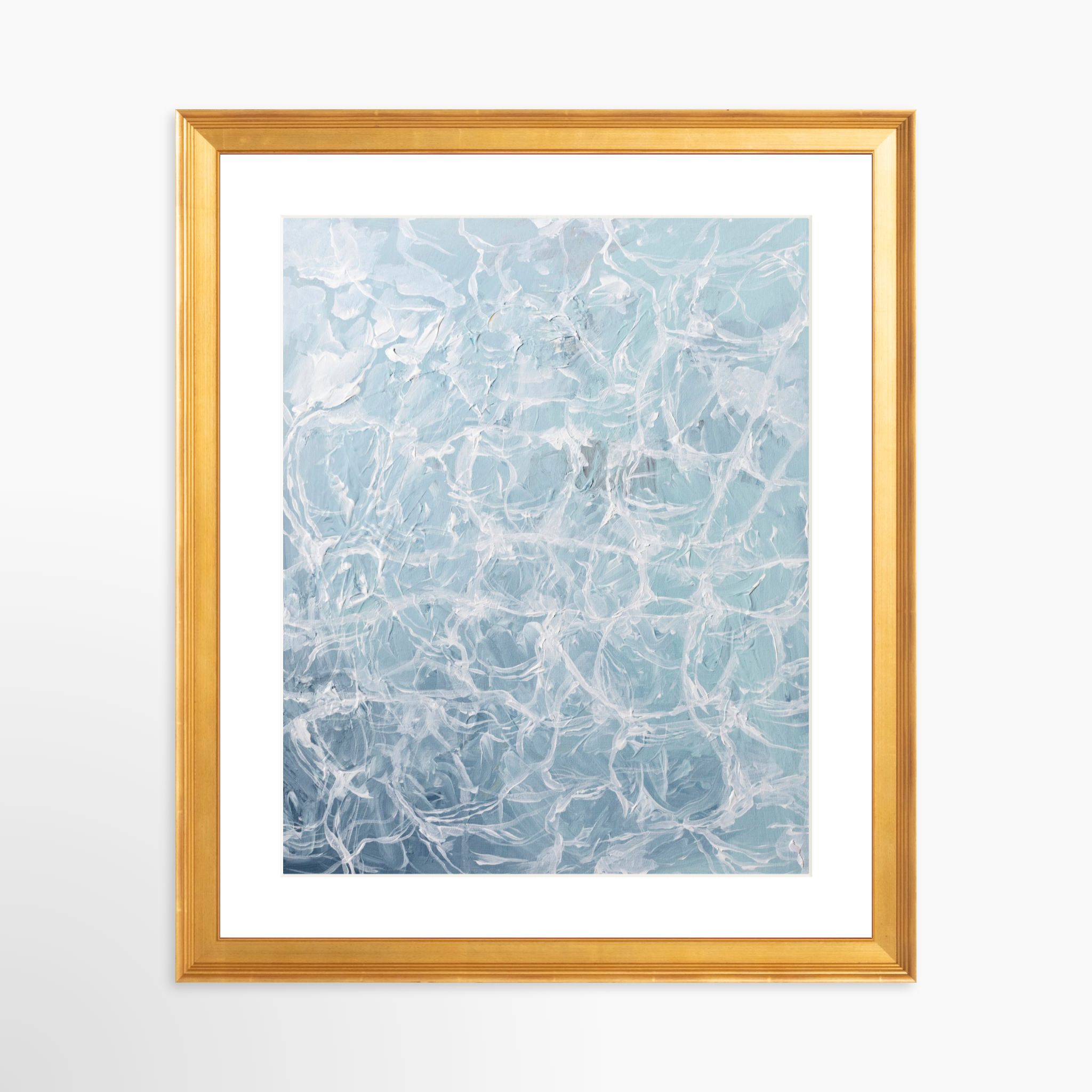 24x30 / Certificate Gold Frame + White Mat