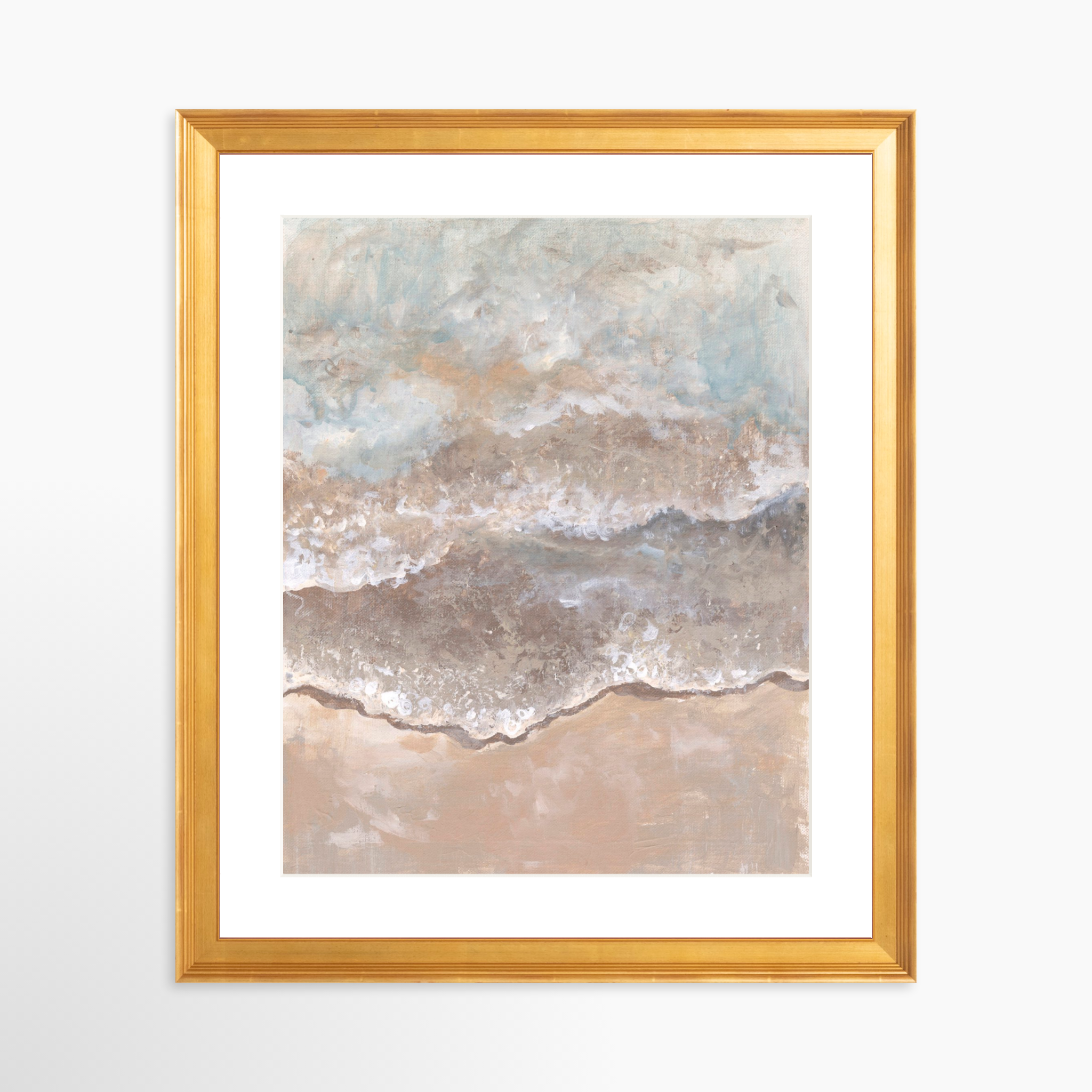 24x30 / Certificate Gold Frame + White Mat