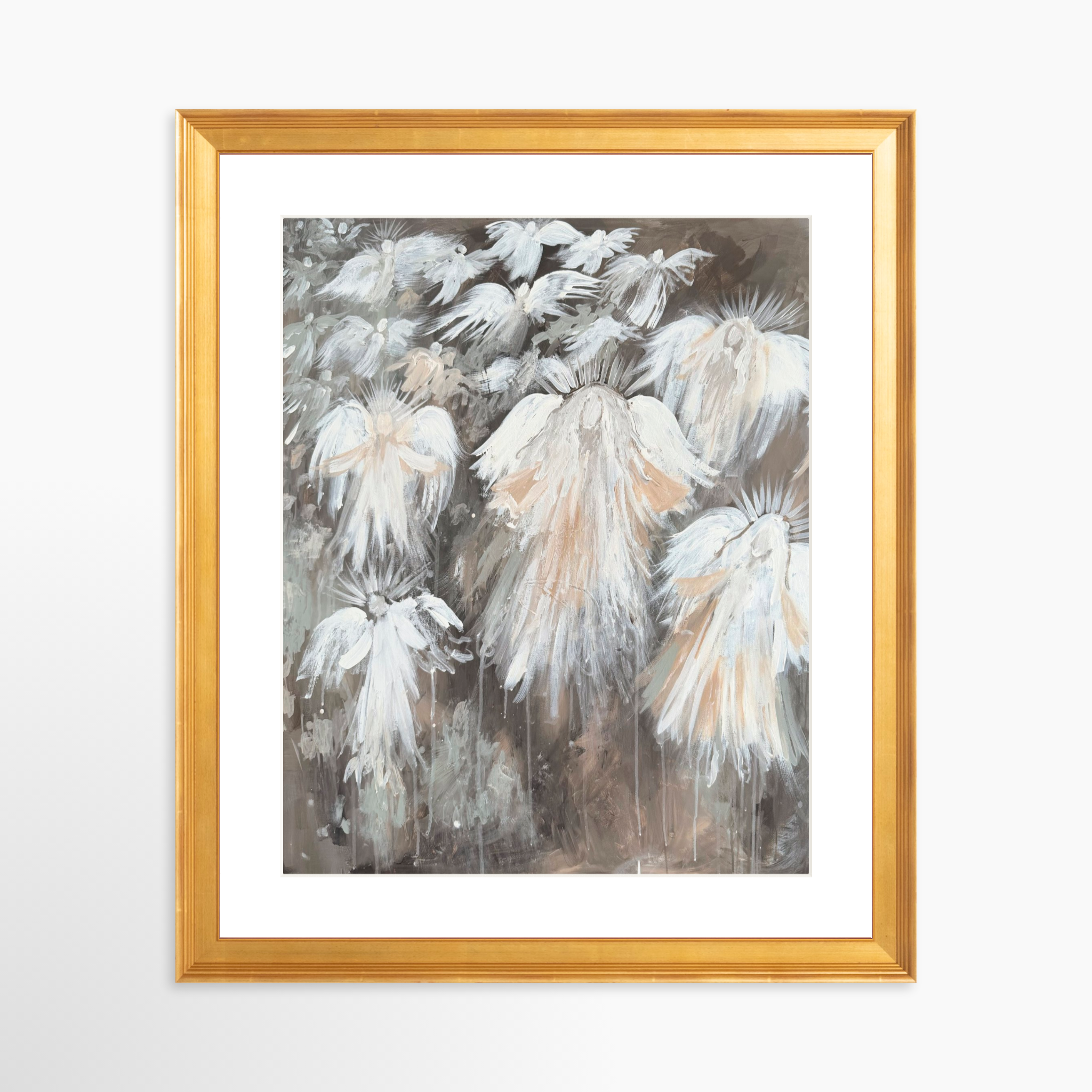 24x30 / Certificate Gold Frame + White Mat