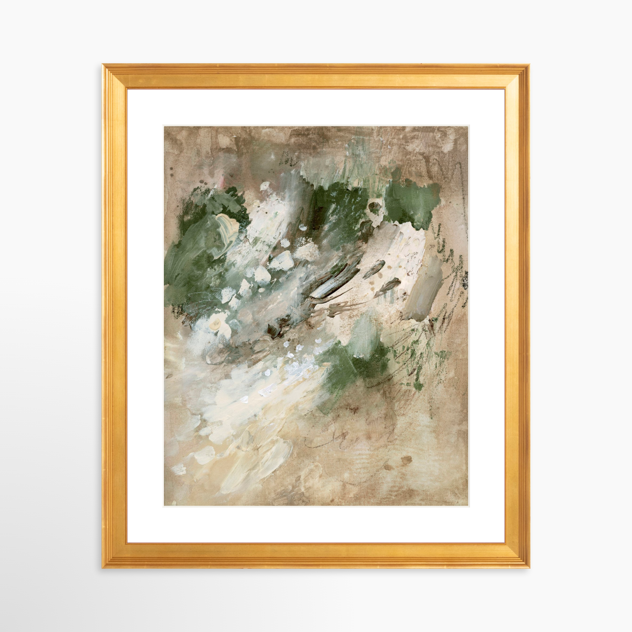 24x30 / Certificate Gold Frame + White Mat