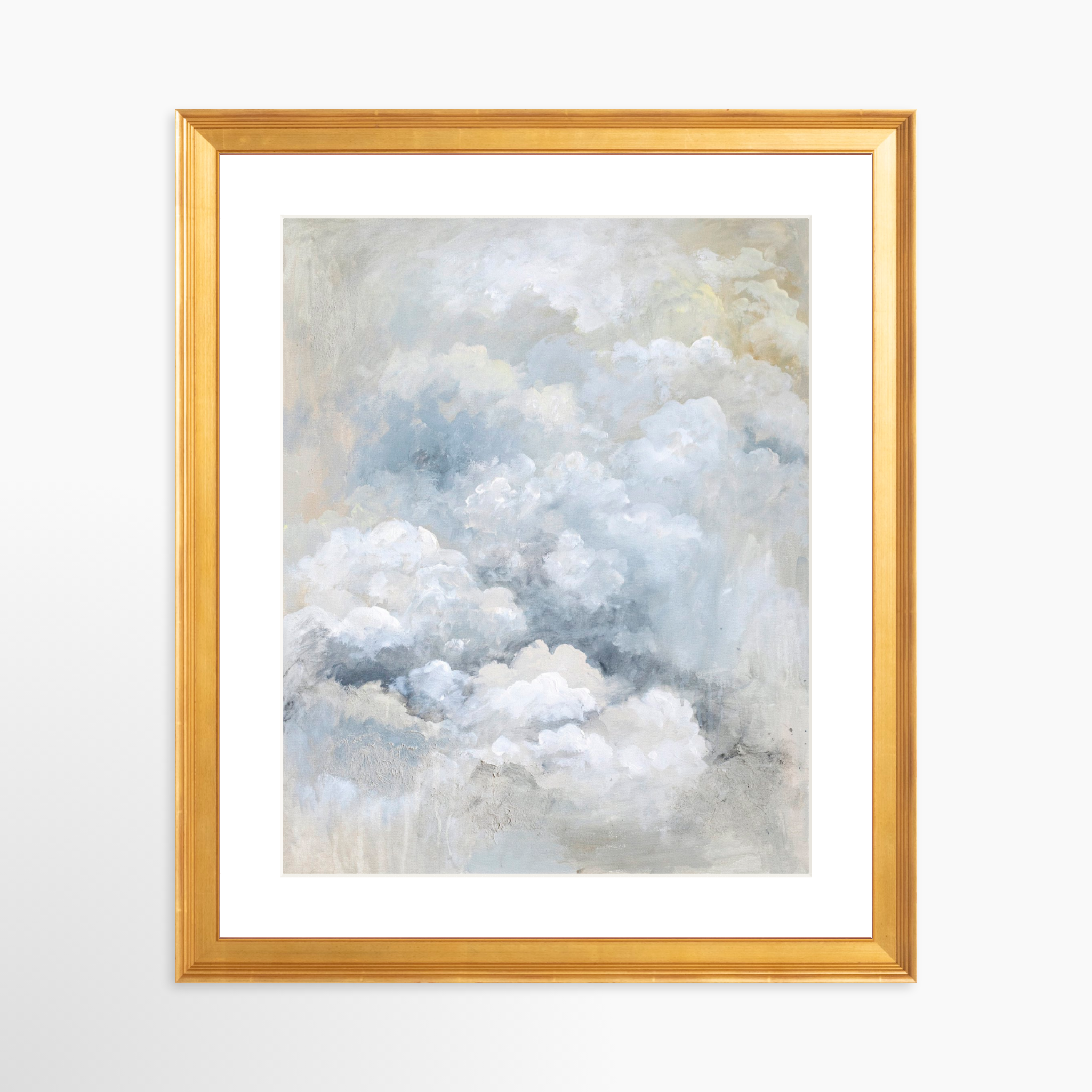24x30 / Certificate Gold Frame + White Mat