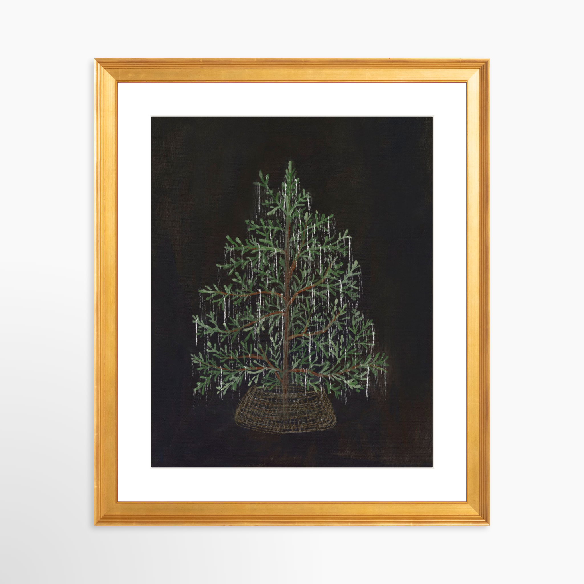 24x30 / Certificate Gold Frame + White Mat