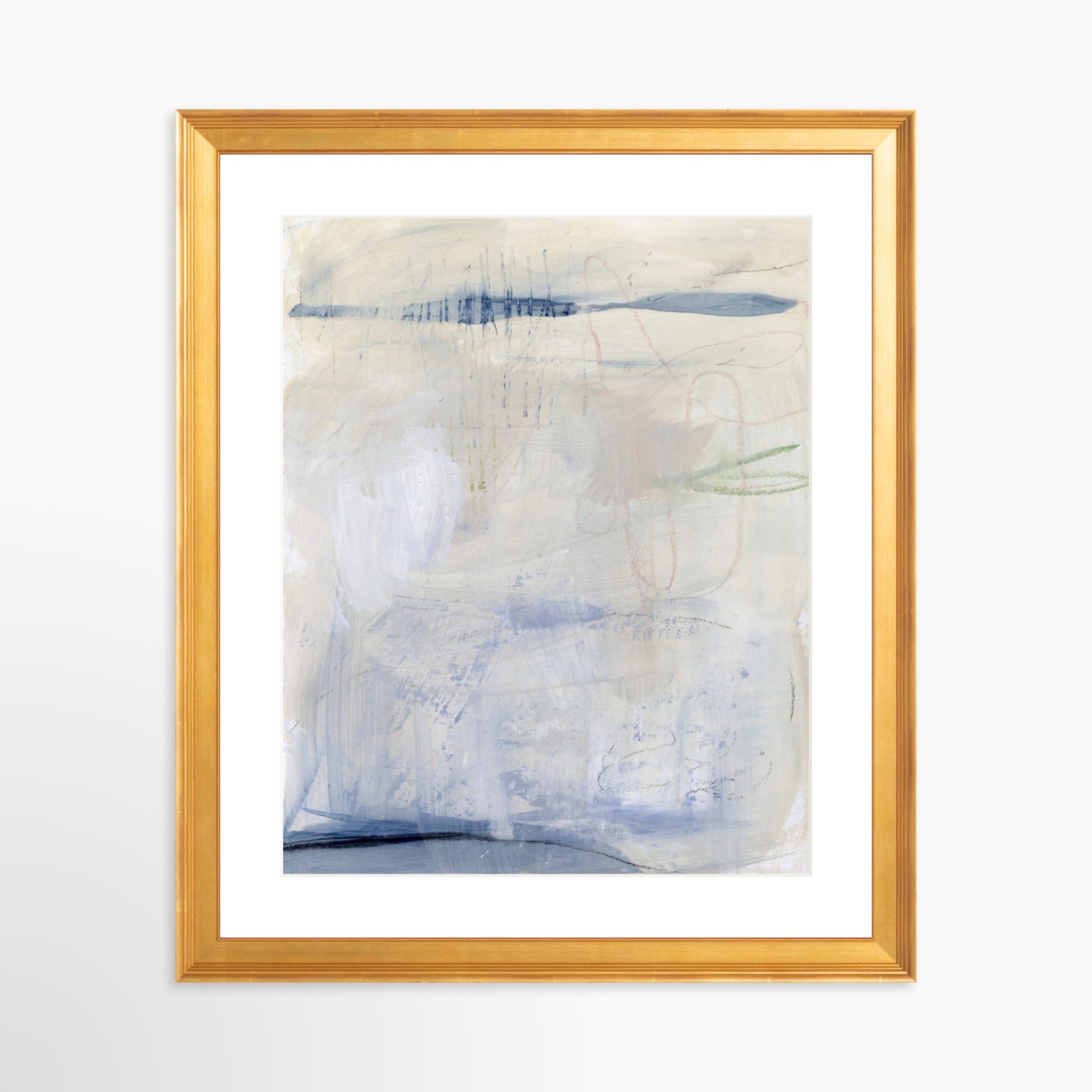 24x30 / Certificate Gold Frame + White Mat