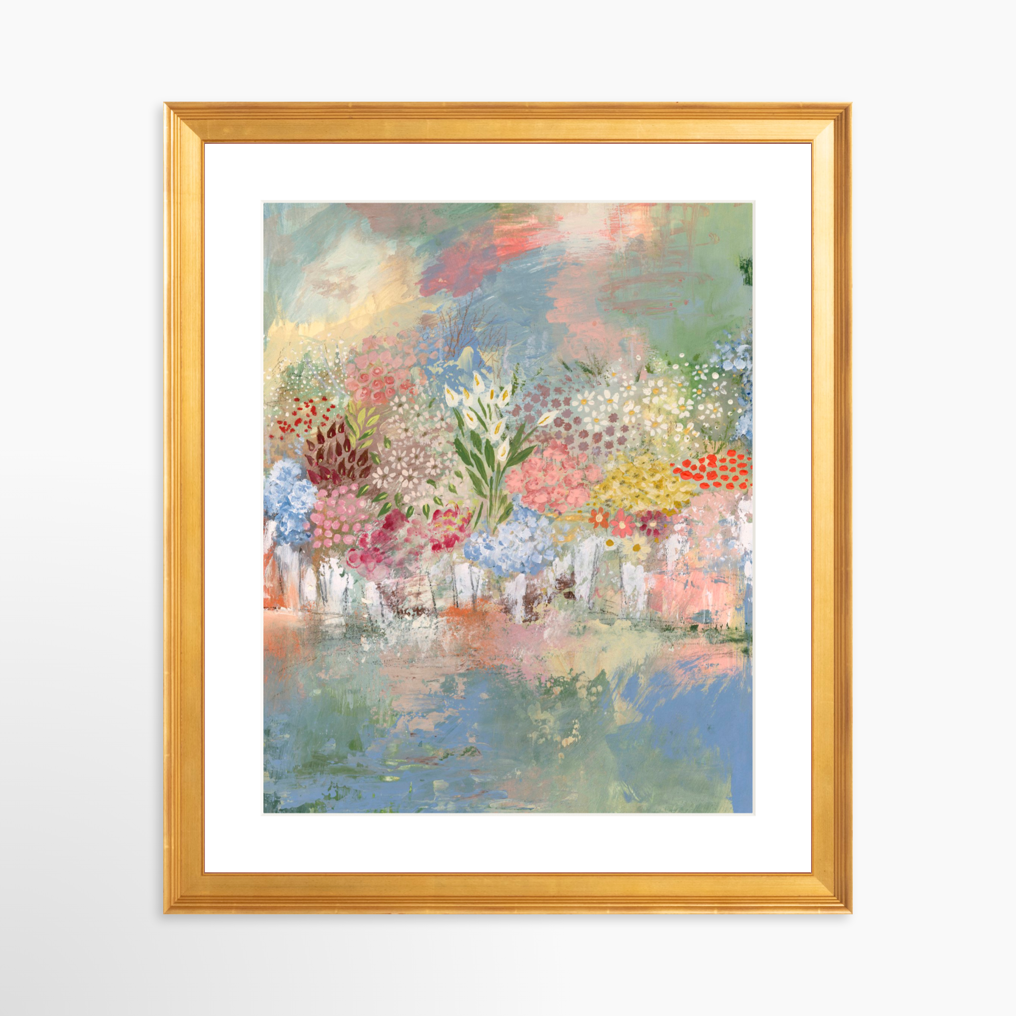 24x30 / Certificate Gold Frame + White Mat