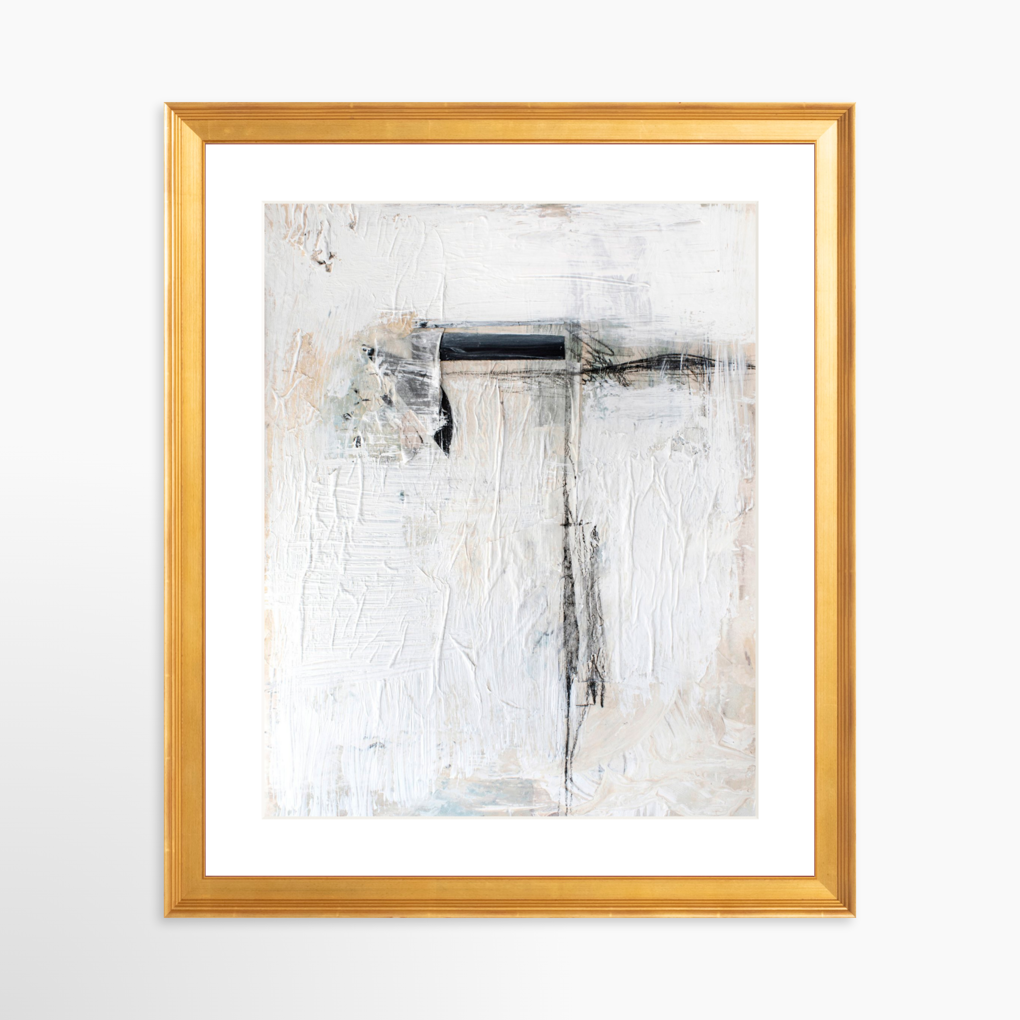 24x30 / Certificate Gold Frame + White Mat