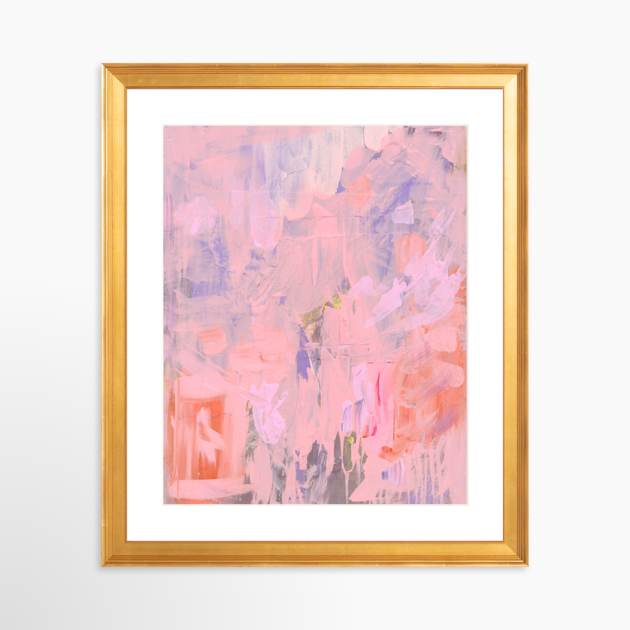 24x30 / Certificate Gold Frame + White Mat