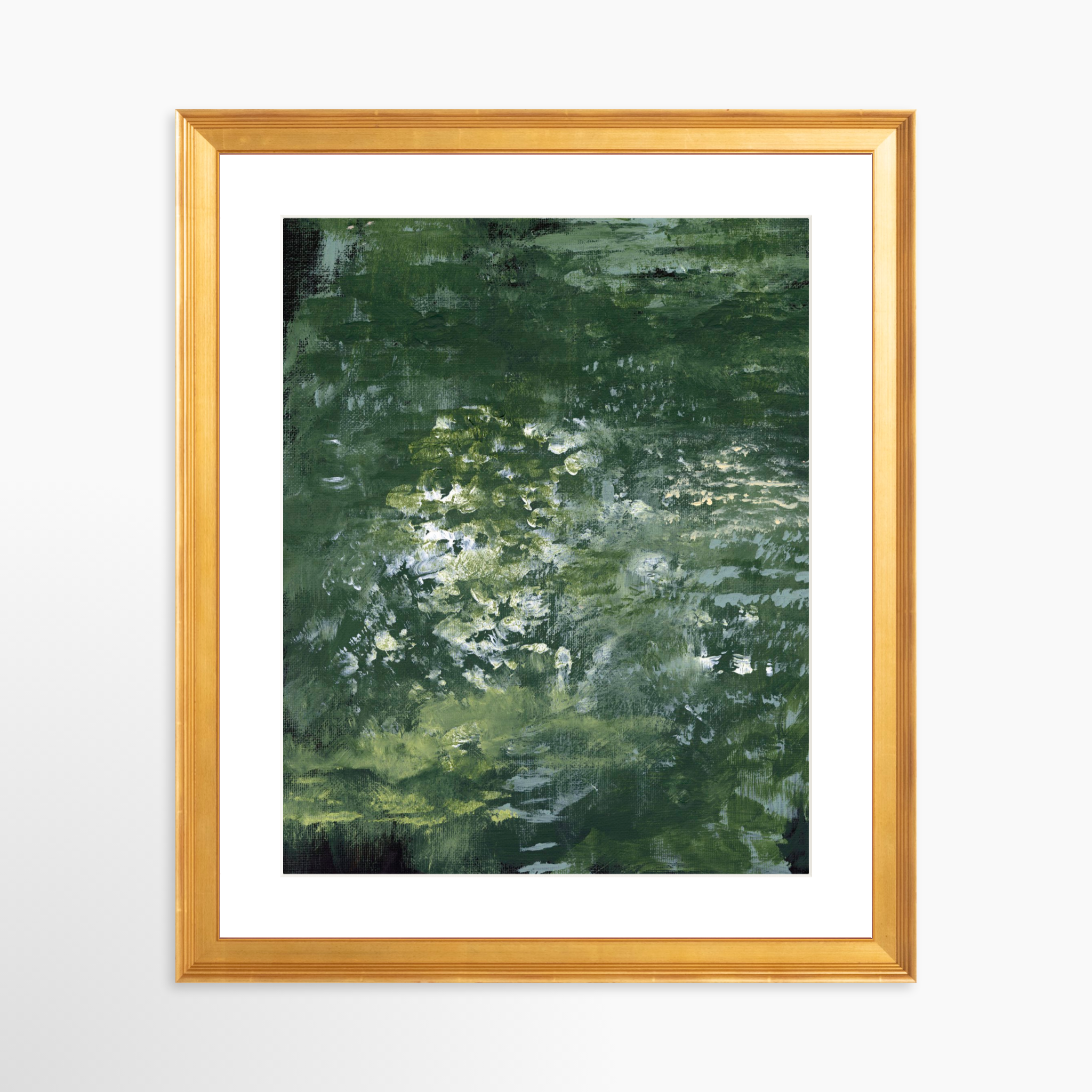 24x30 / Certificate Gold Frame + White Mat