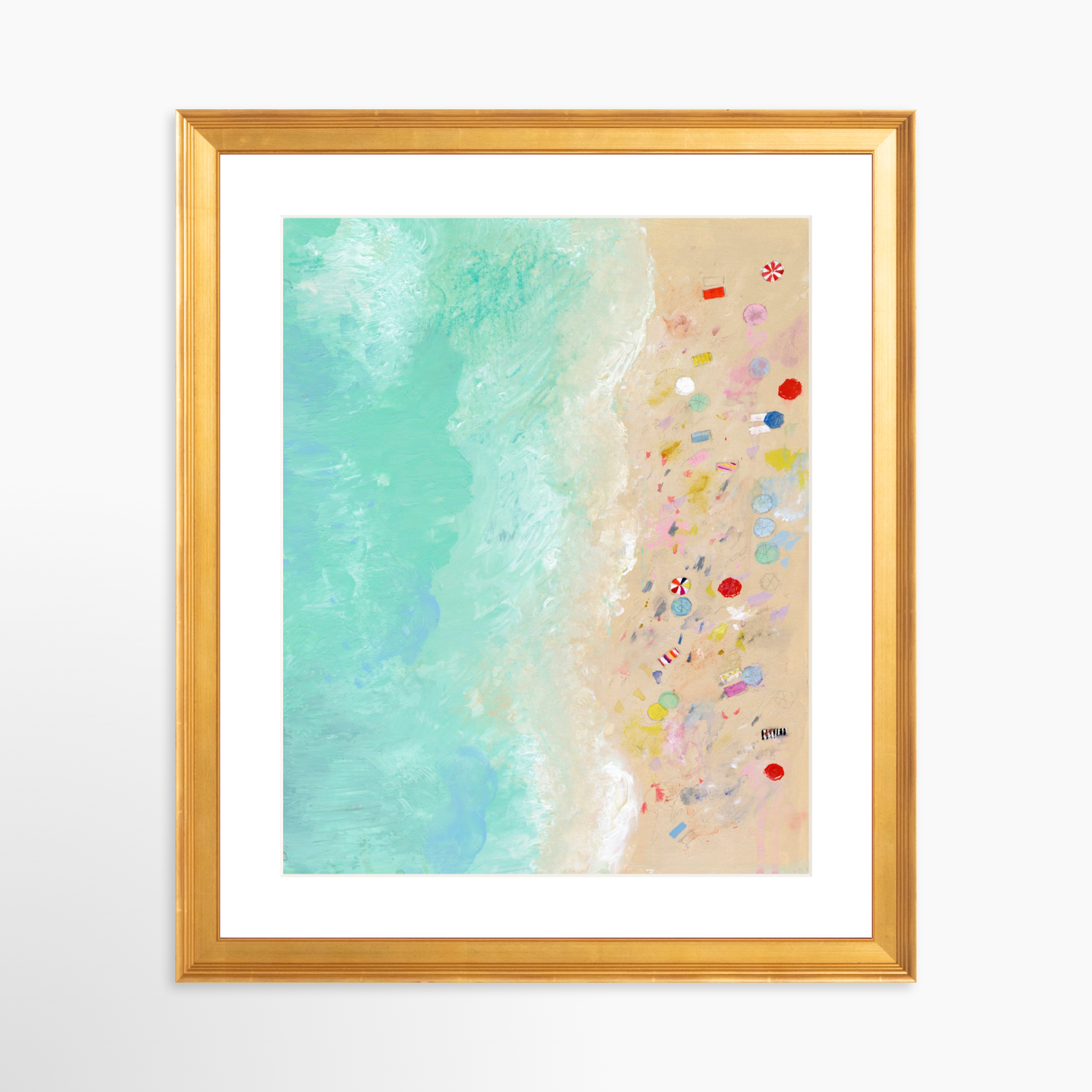 24x30 / Certificate Gold Frame + White Mat