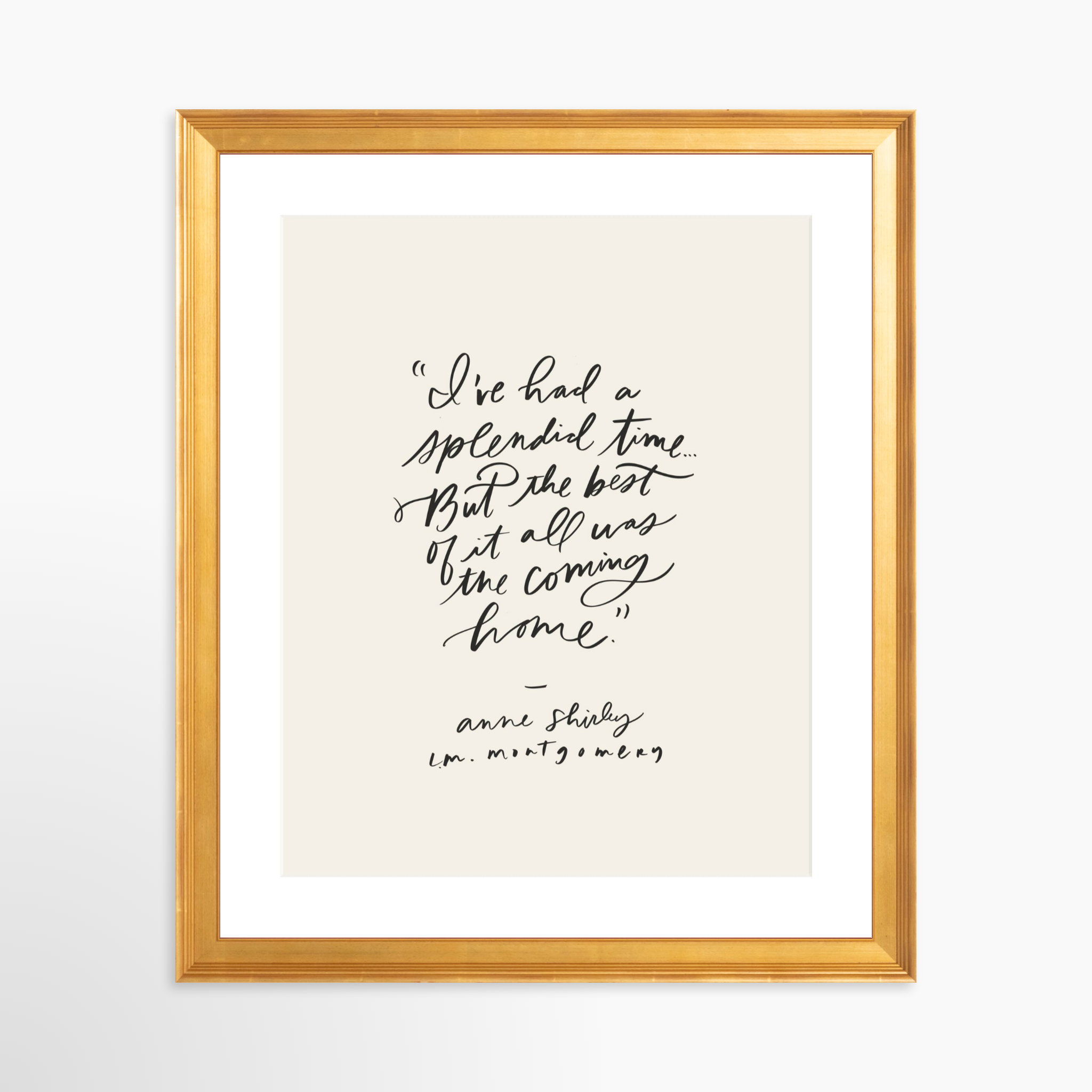 24x30 / Certificate Gold Frame + White Mat