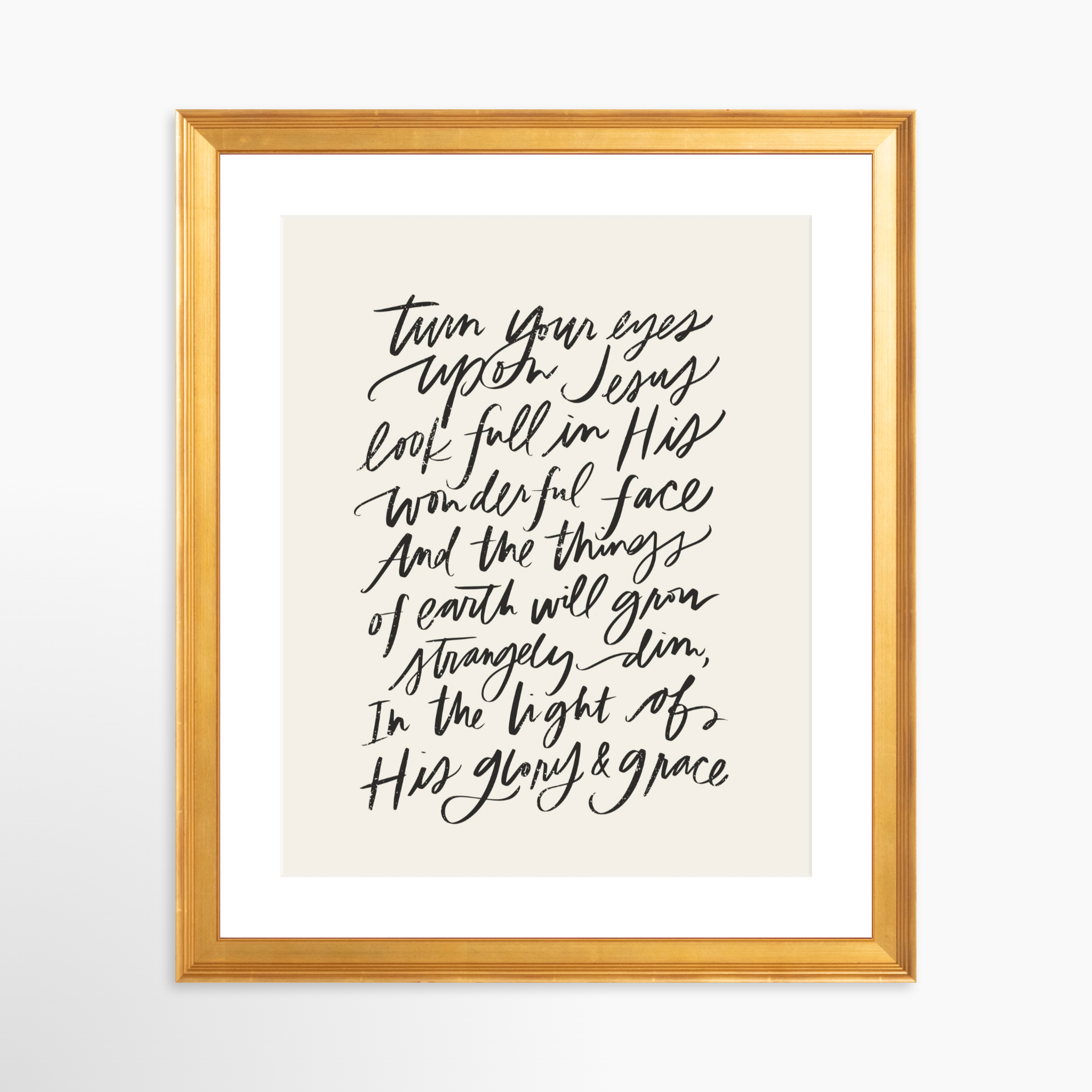 24x30 / Certificate Gold Frame + White Mat