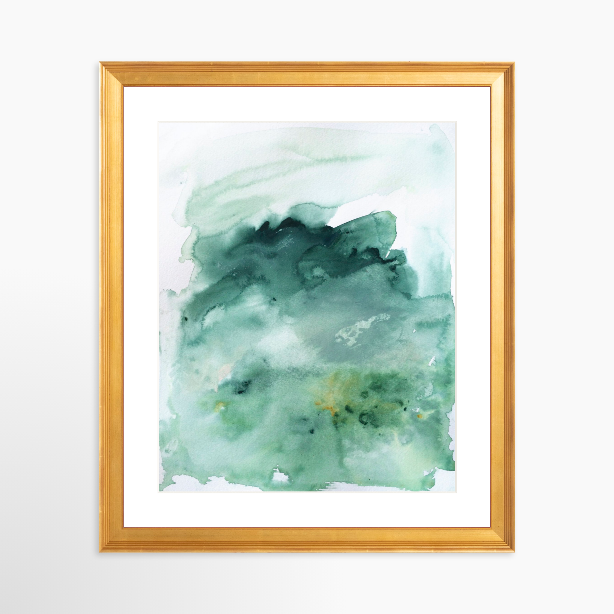 24x30 / Certificate Gold Frame + White Mat