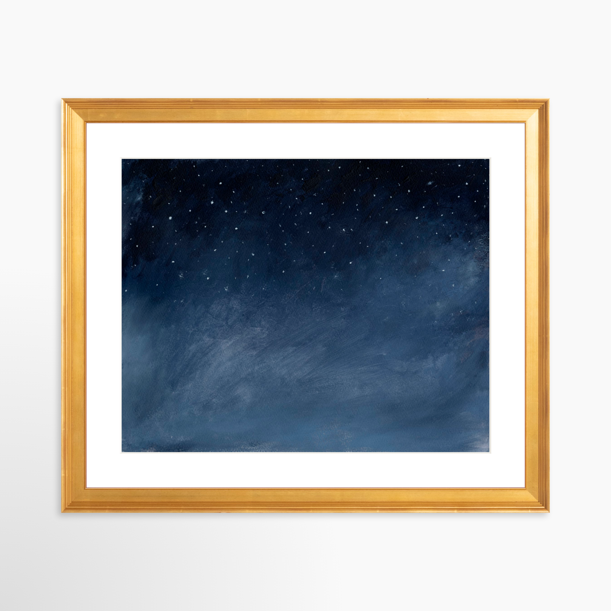 30x24 / Certificate Gold Frame + White Mat