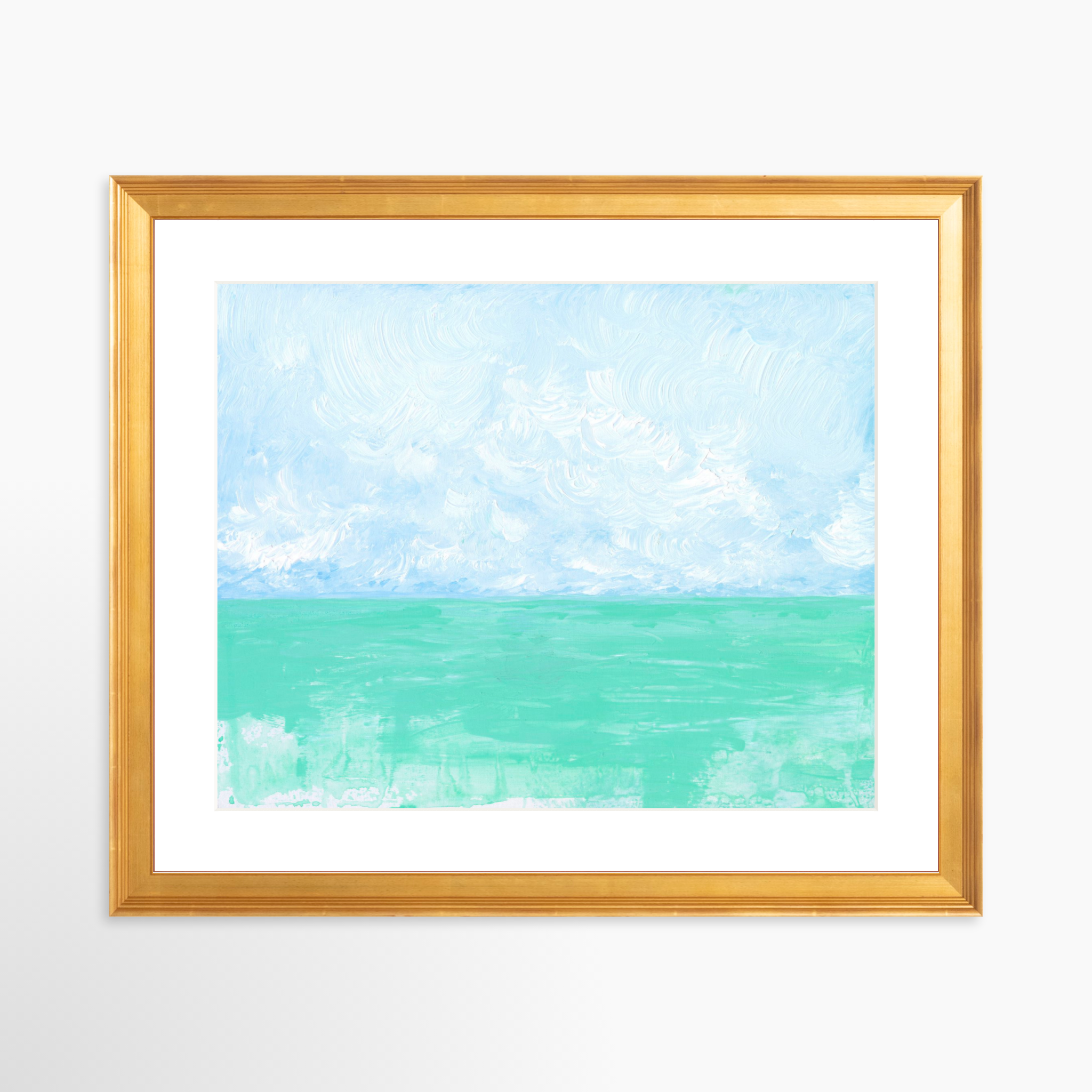 30x24 / Certificate Gold Frame + White Mat